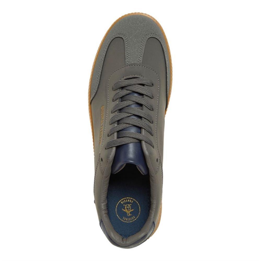 Grijs - Original Penguin - Men's Salsa Court Trainers - 4