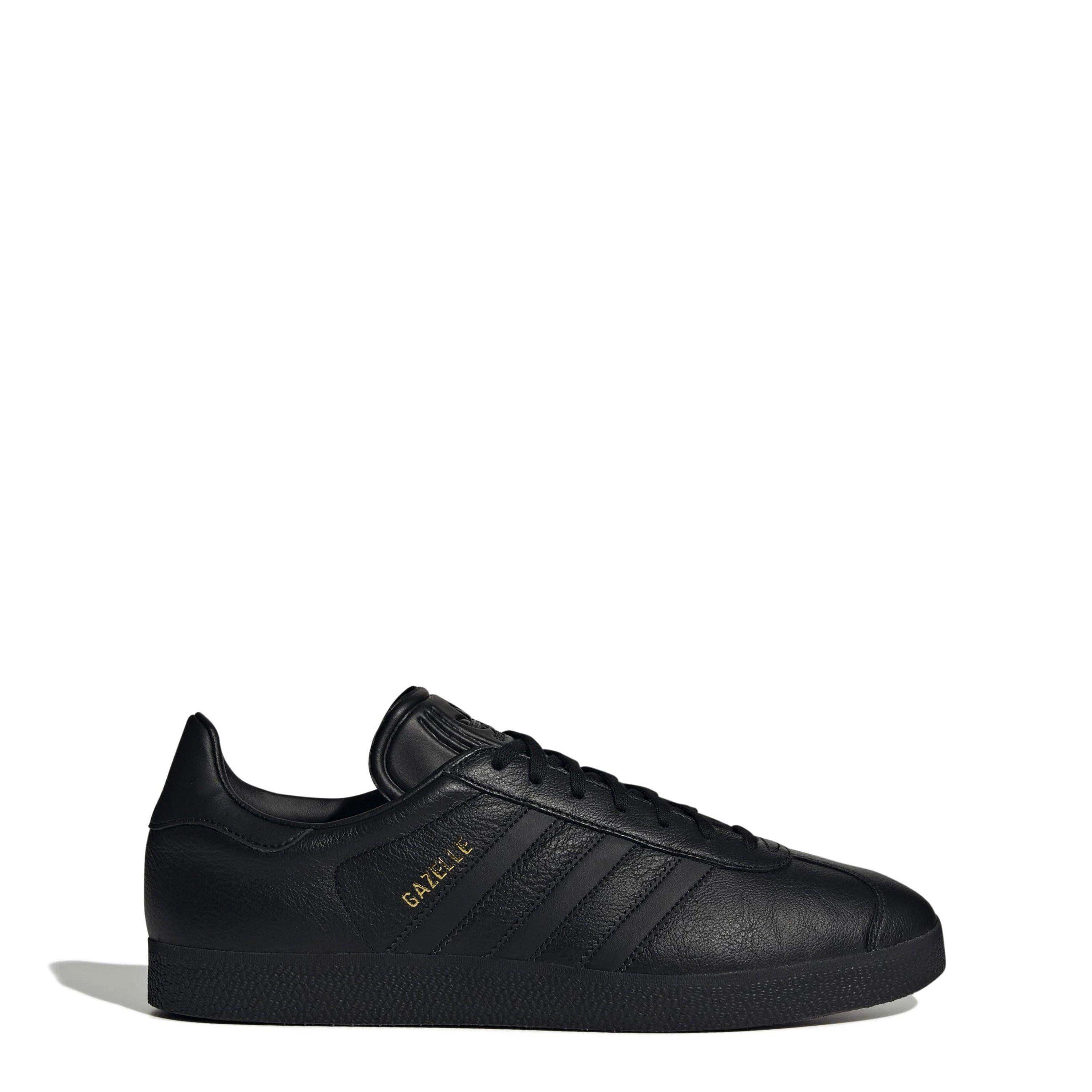 Black/Black - adidas Originals - Gazelle Trainers - 1