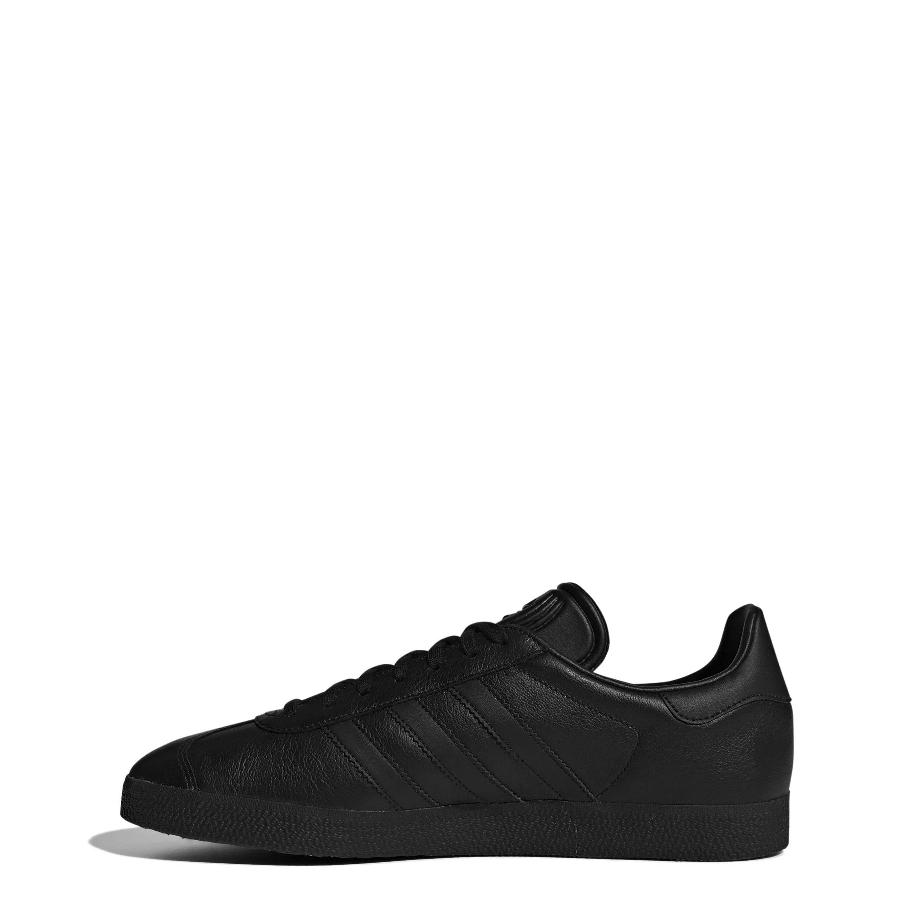 Black/Black - adidas Originals - Gazelle Trainers - 3