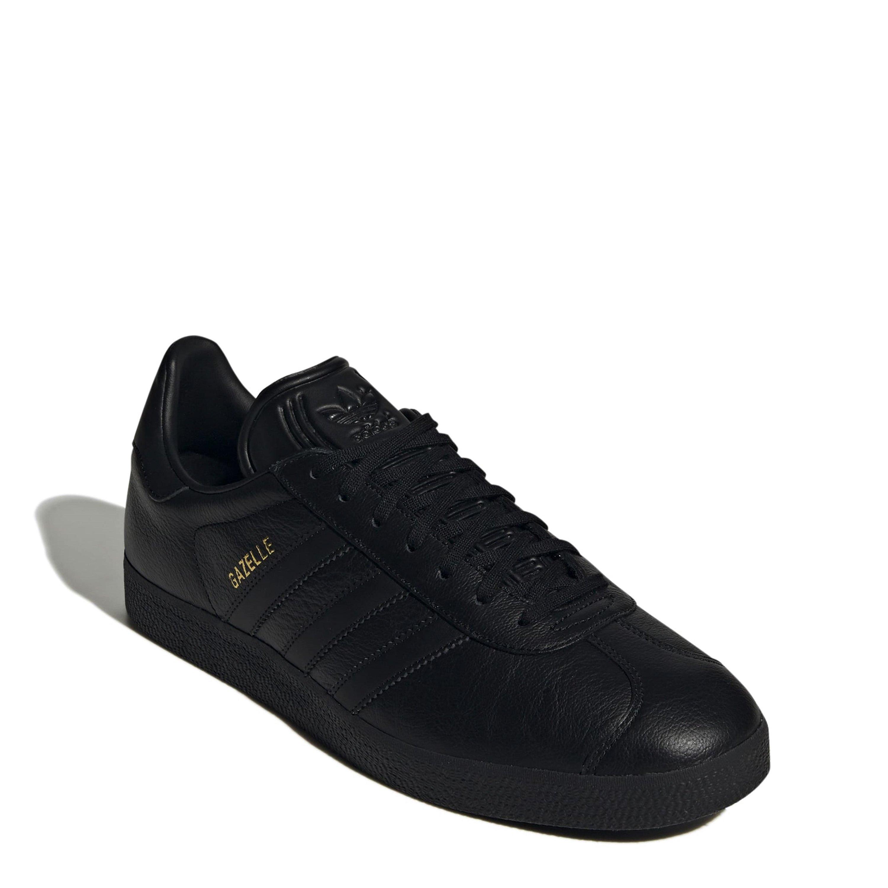 Black/Black - adidas Originals - Gazelle Trainers - 4