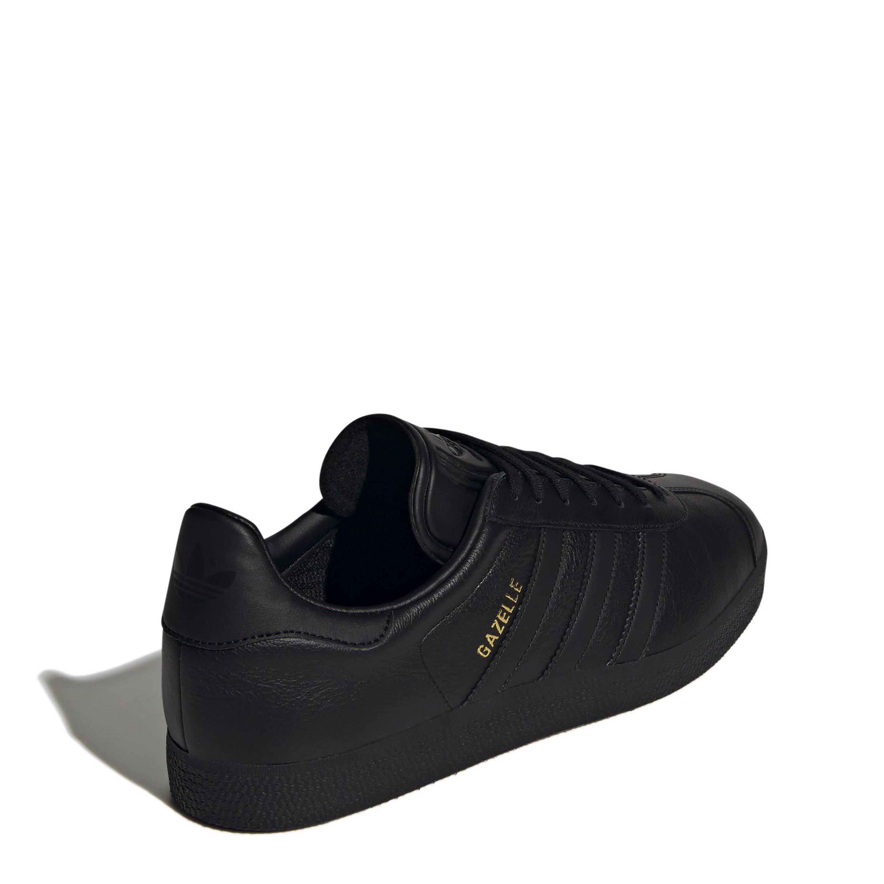 Black/Black - adidas Originals - Gazelle Trainers - 5