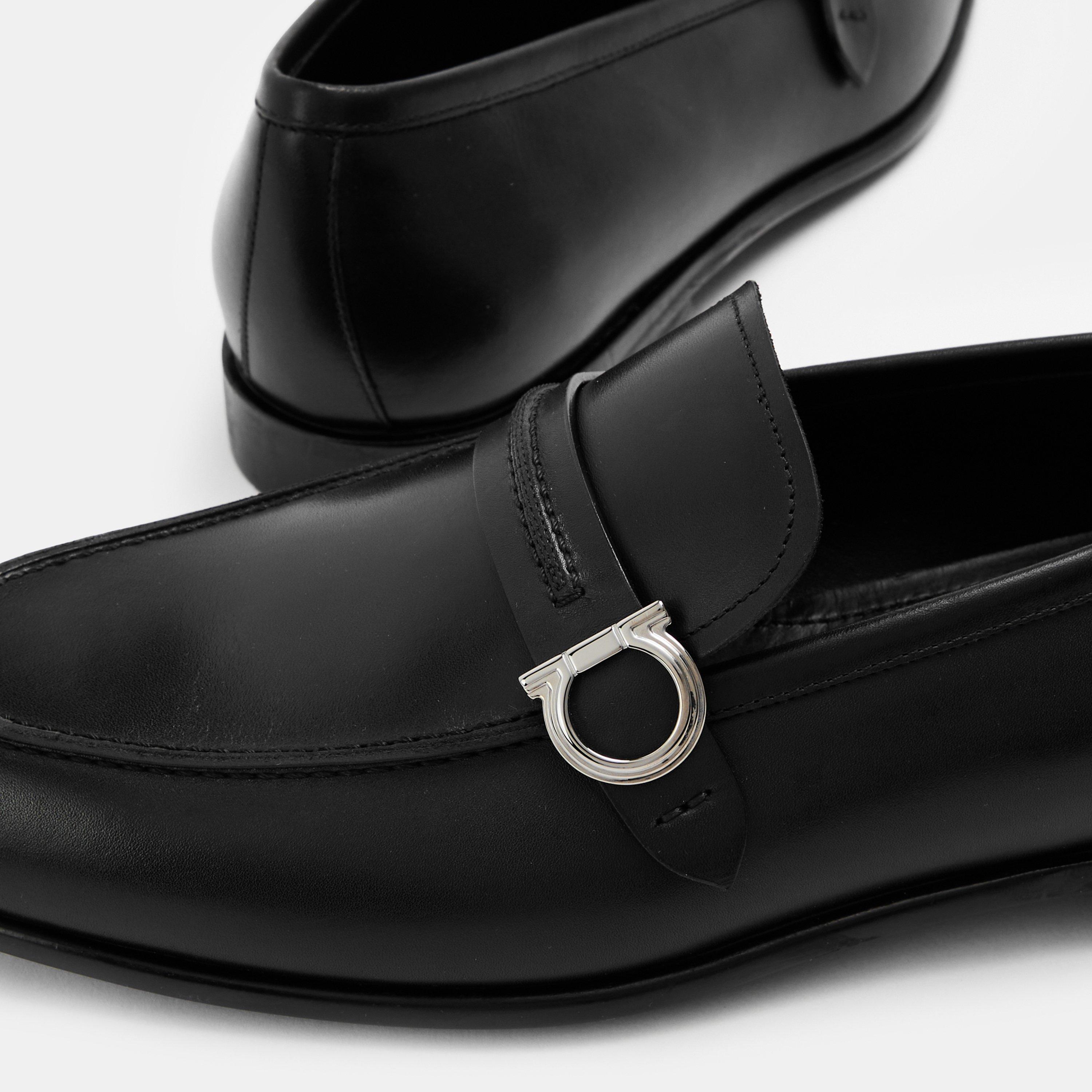 Nero - Ferragamo - Men's Terence Loafers - 4