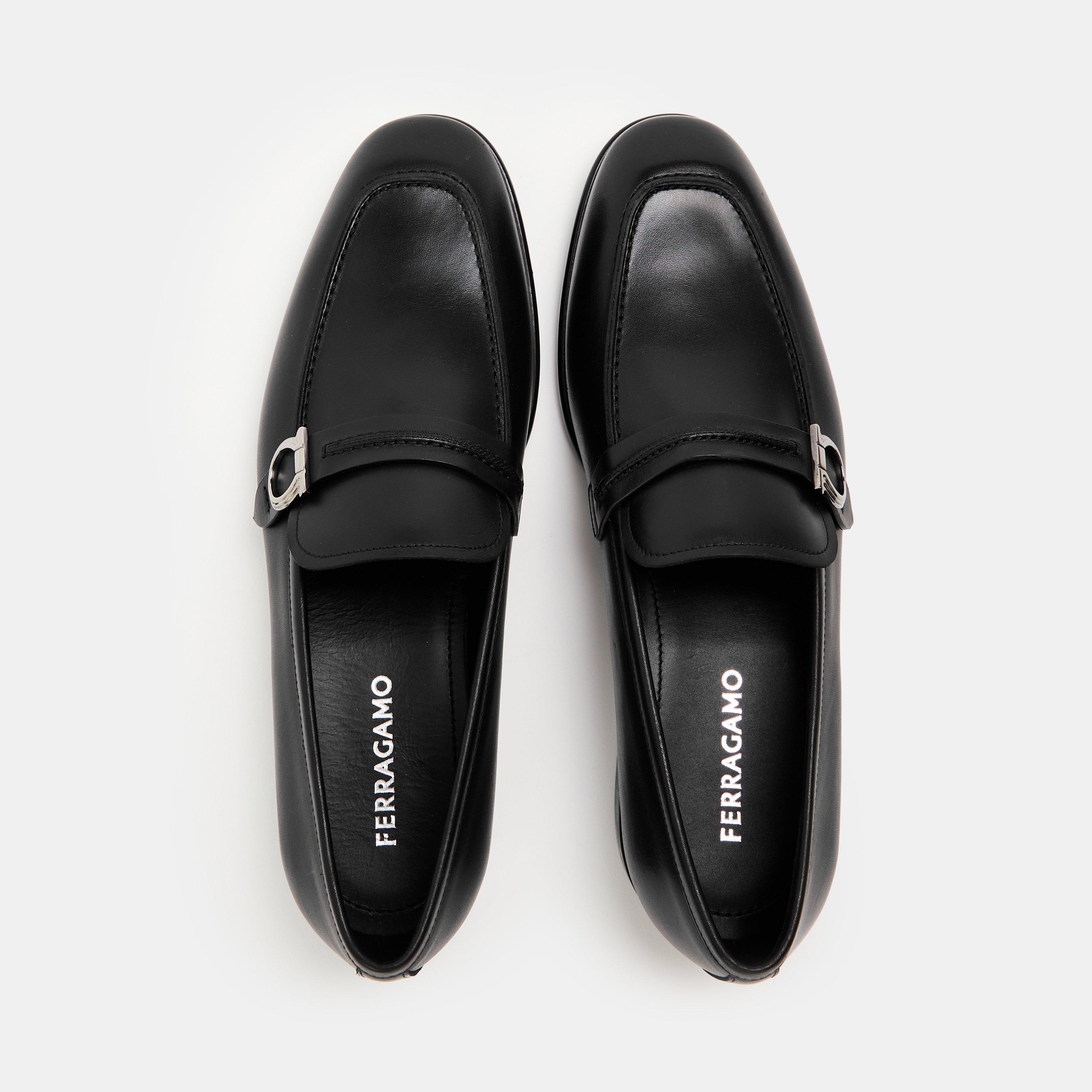 Nero - Ferragamo - Men's Terence Loafers - 5