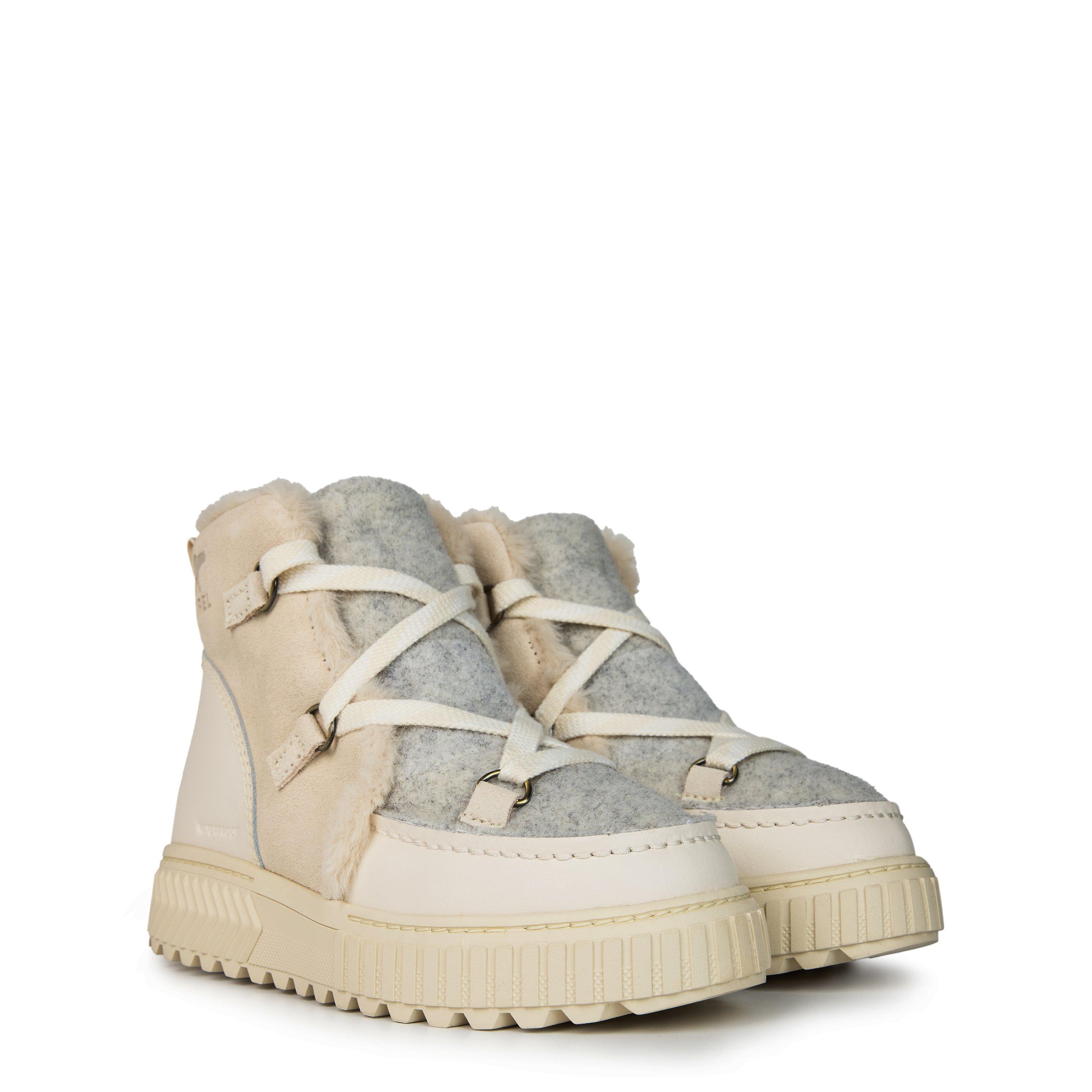 Chalk - Sorel - Women's Ona Ave Alpine Waterproof Winter Snow Boots - 4