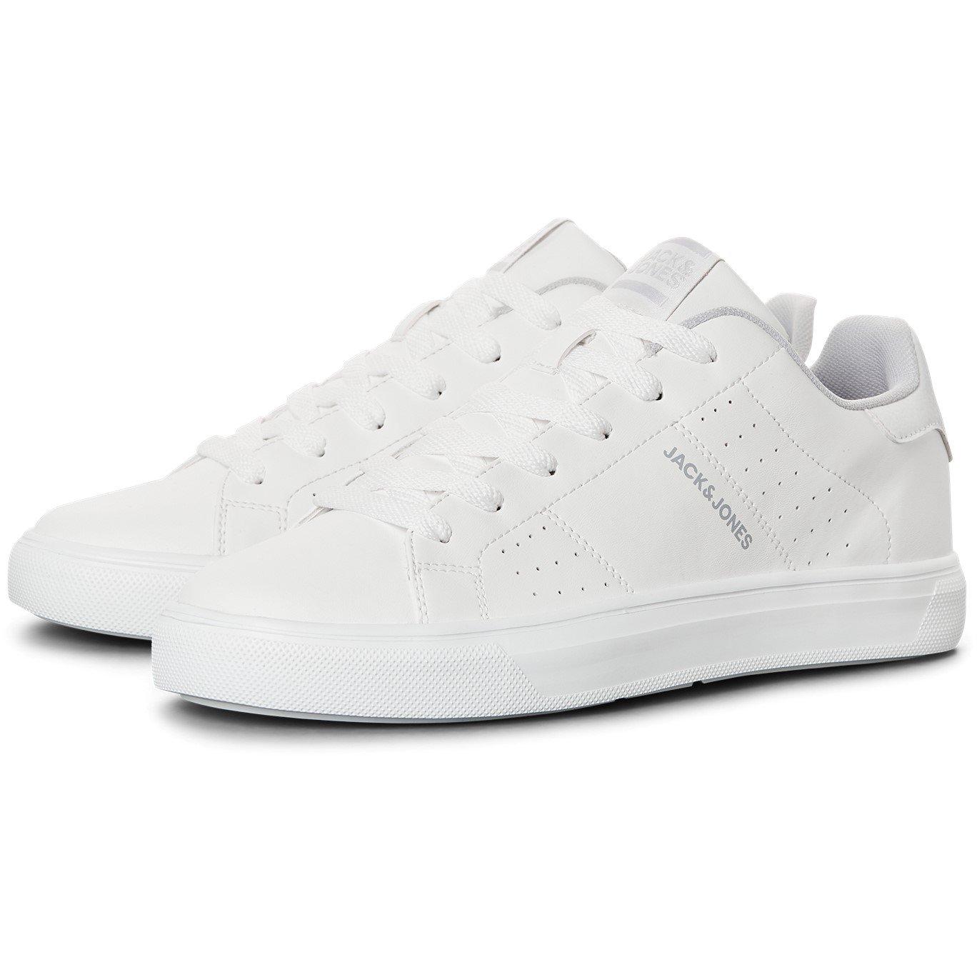 White - Jack and Jones - Men's Ealing Cup Court Trainers - 2