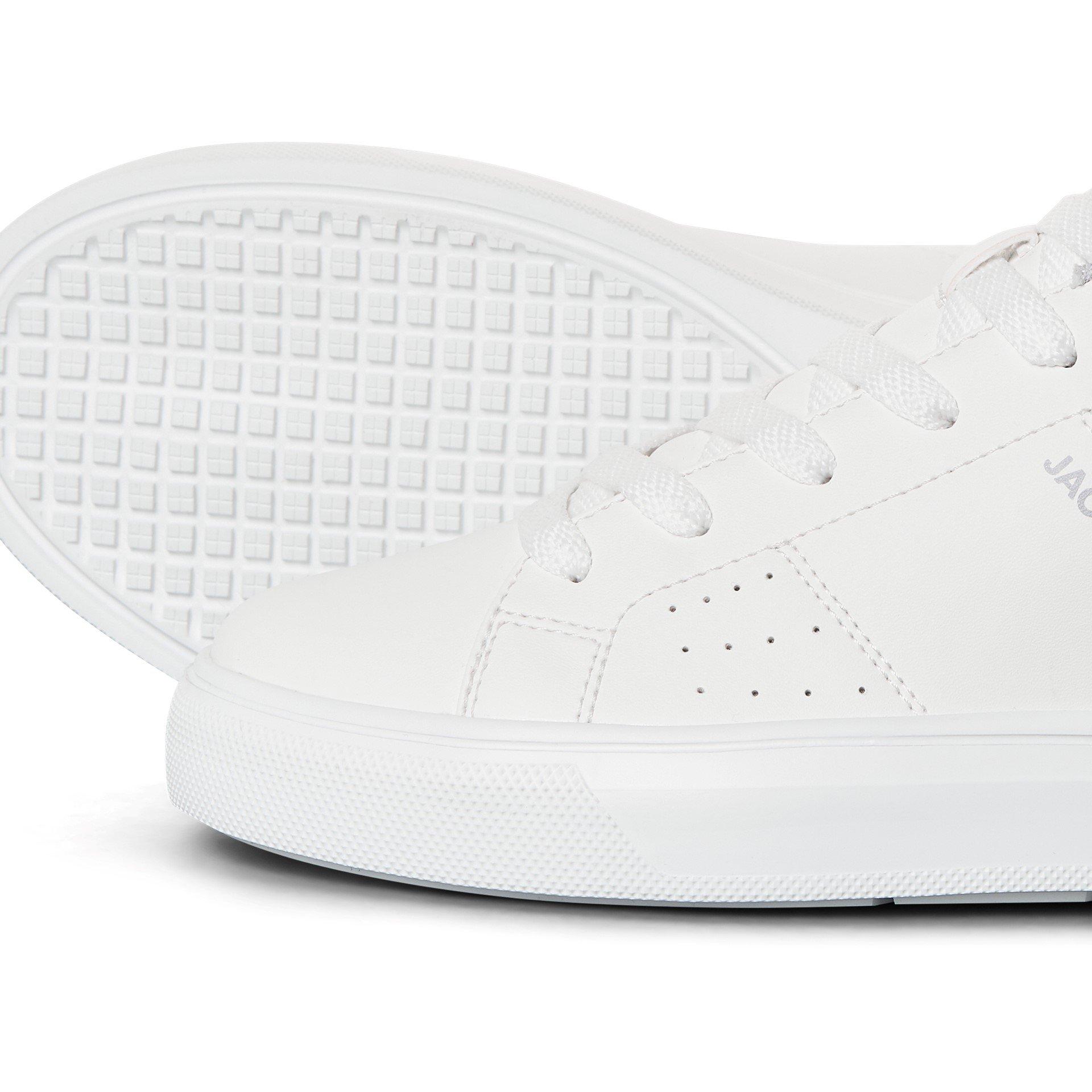 White - Jack and Jones - Men's Ealing Cup Court Trainers - 4