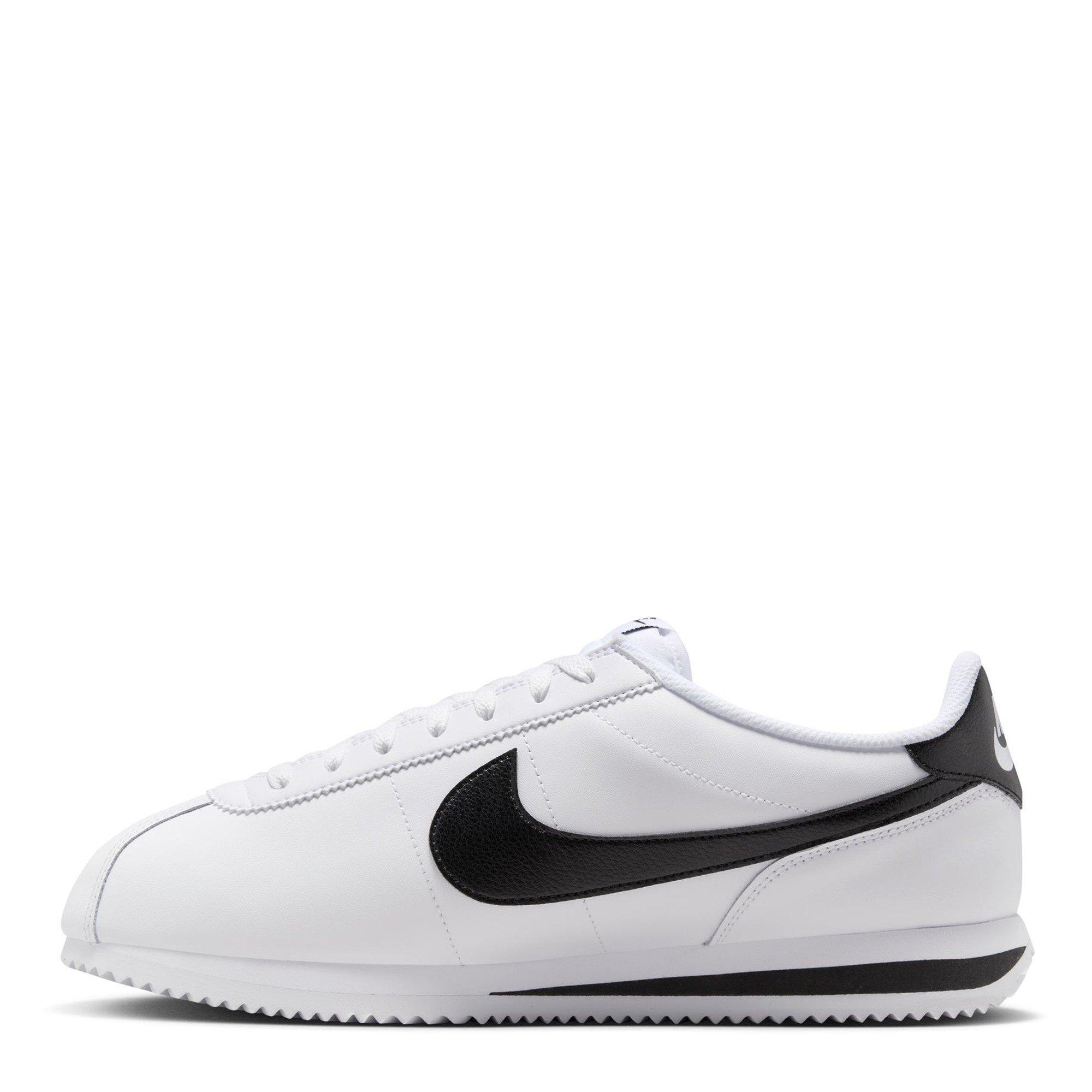 White/Black - Nike - Cortez Shoes Mens - 2