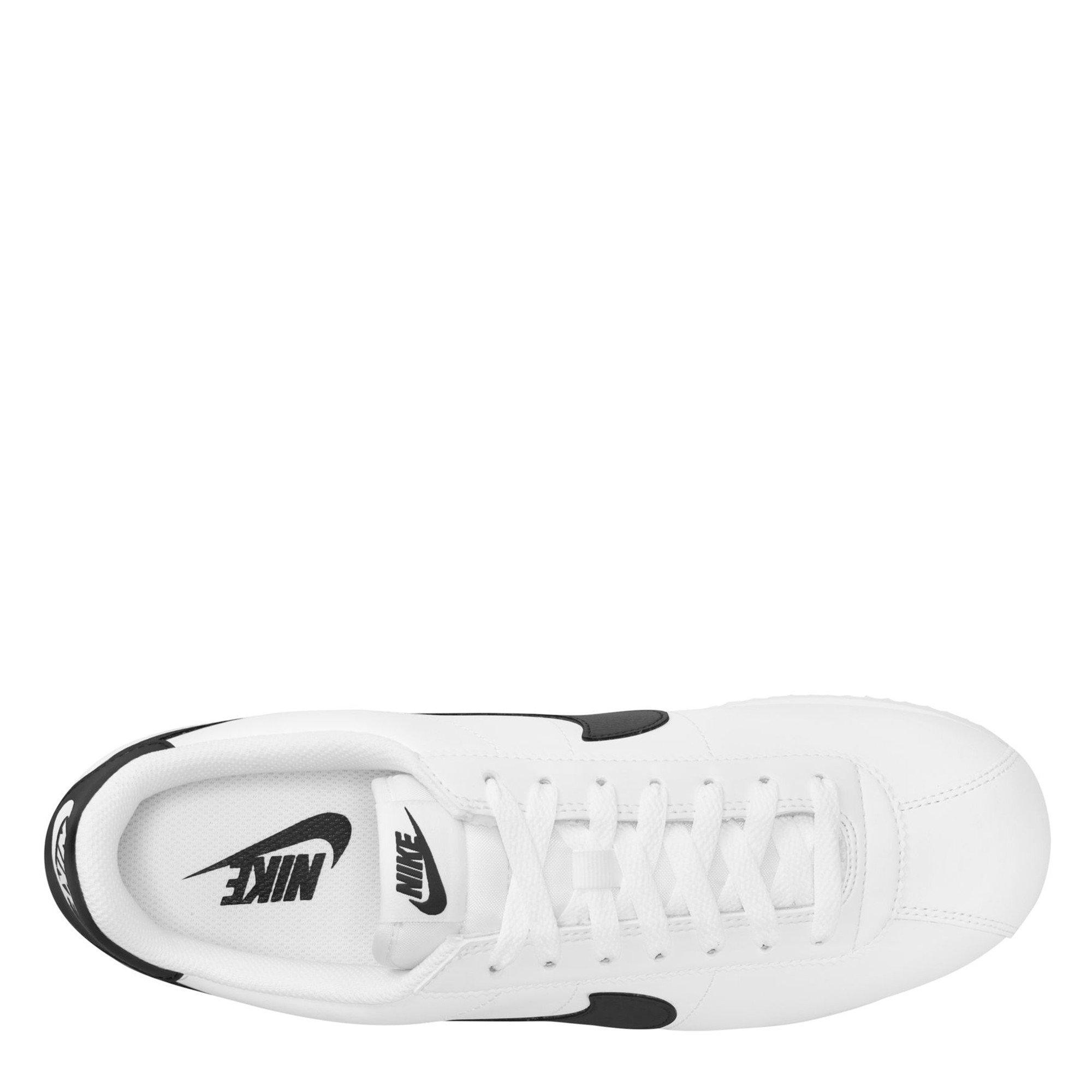 White/Black - Nike - Cortez Shoes Mens - 11