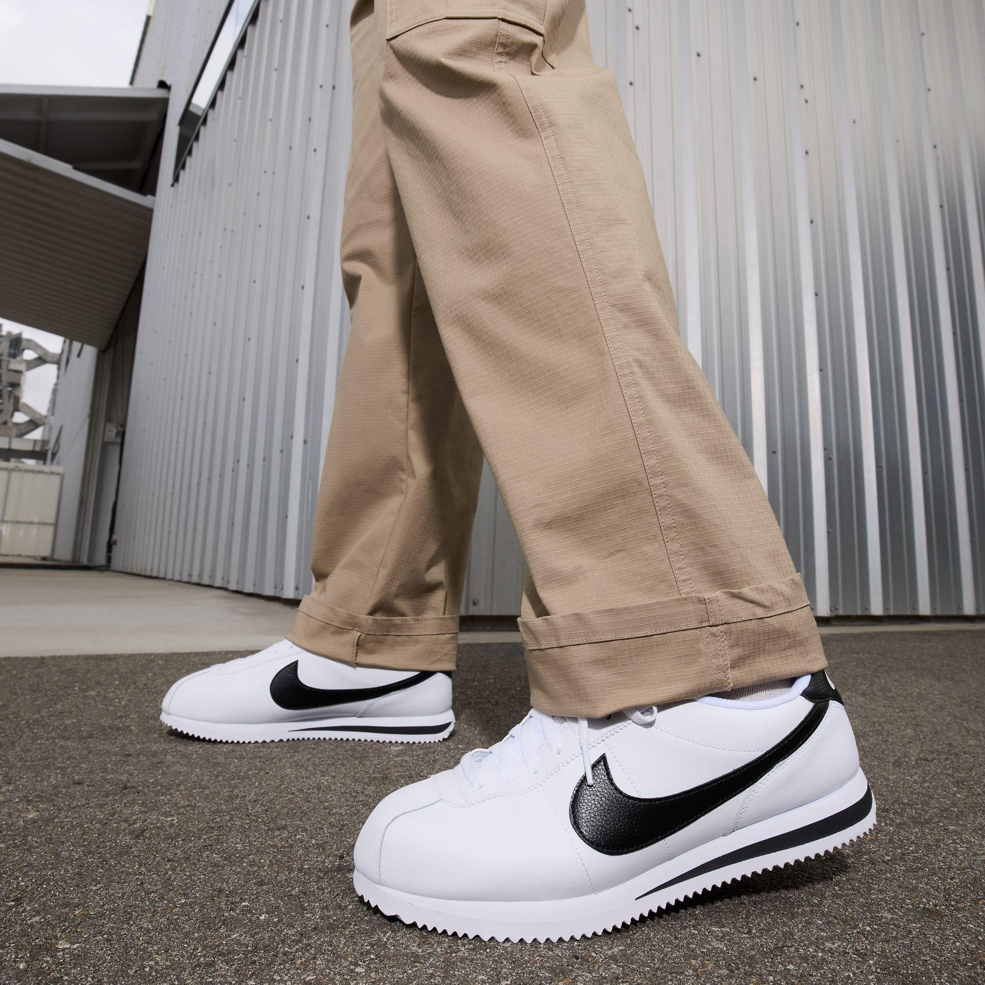 White/Black - Nike - Cortez Shoes Mens - 3