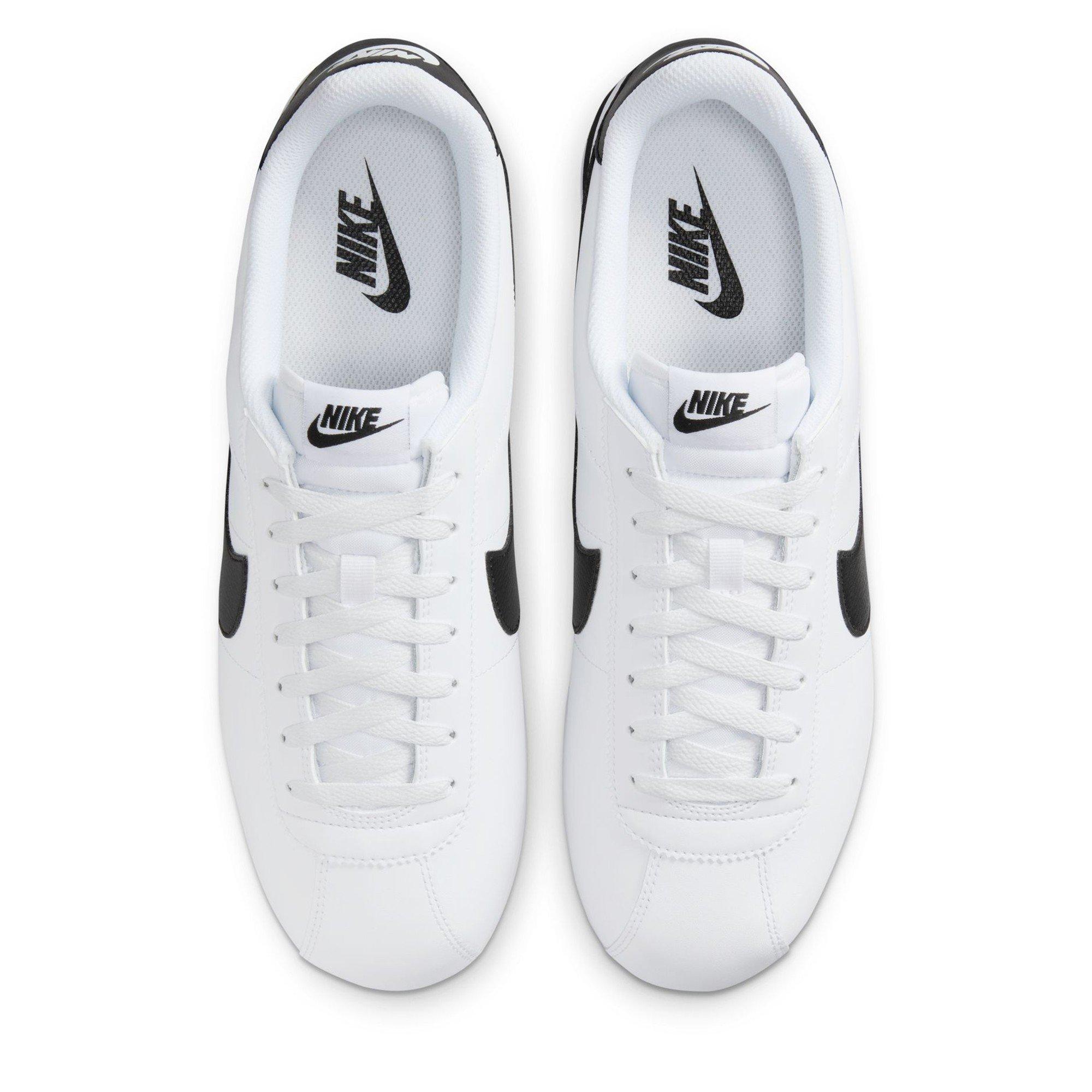 White/Black - Nike - Cortez Shoes Mens - 6