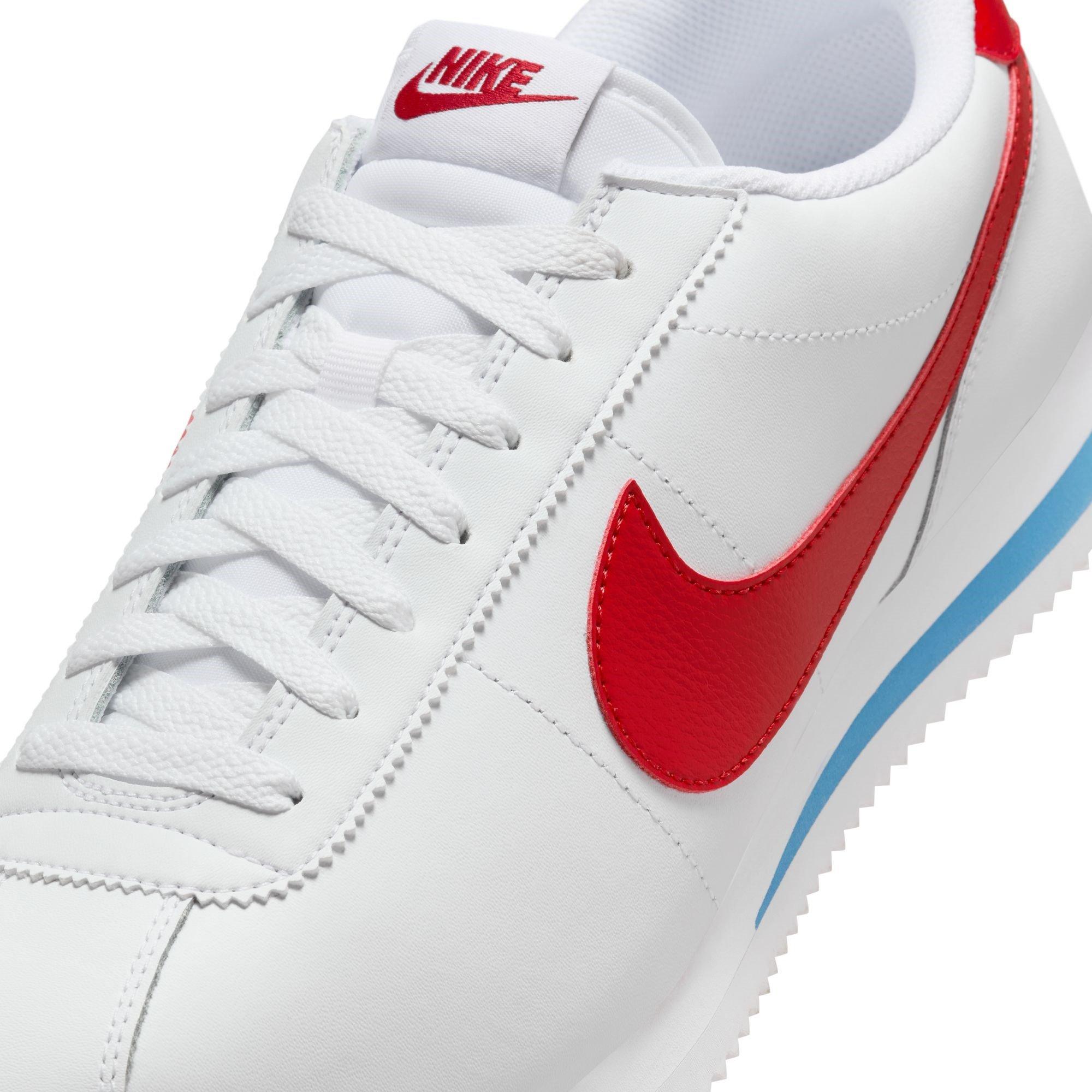 White/Red/Blue - Nike - Cortez Shoes Mens - 7