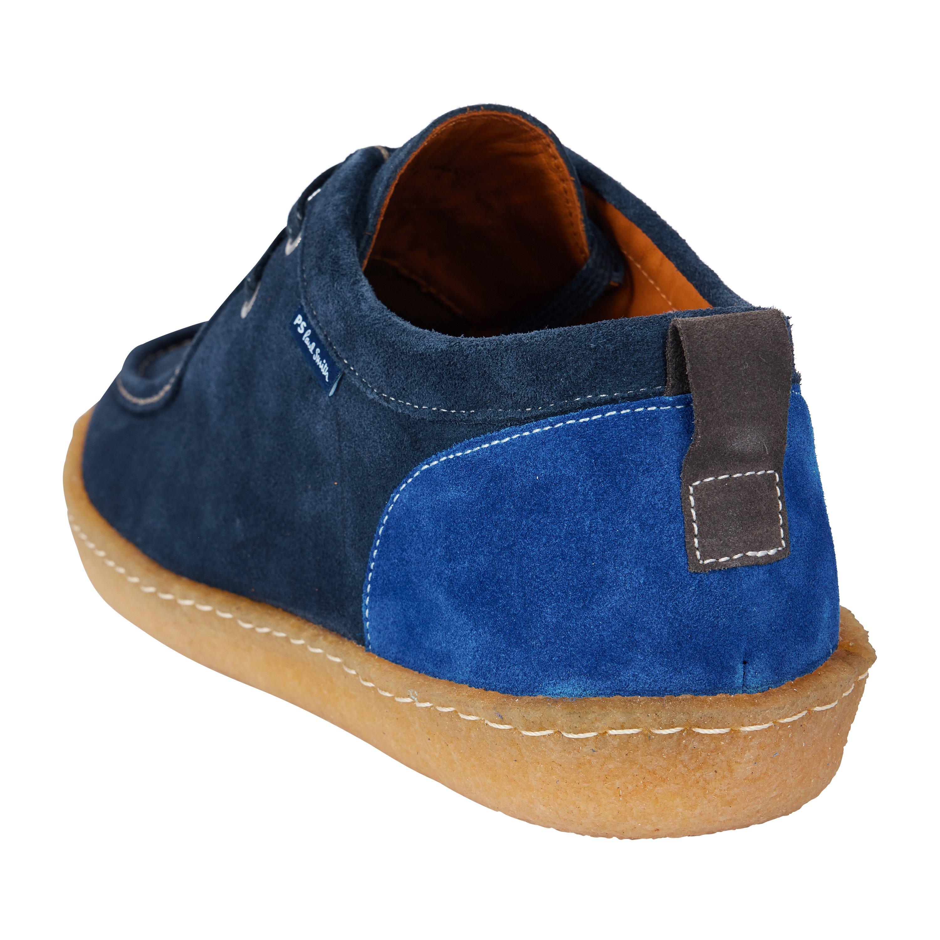 Dark Navy 49 - PS Paul Smith - Men's Buster Moc Toe Formal Shoes - 3