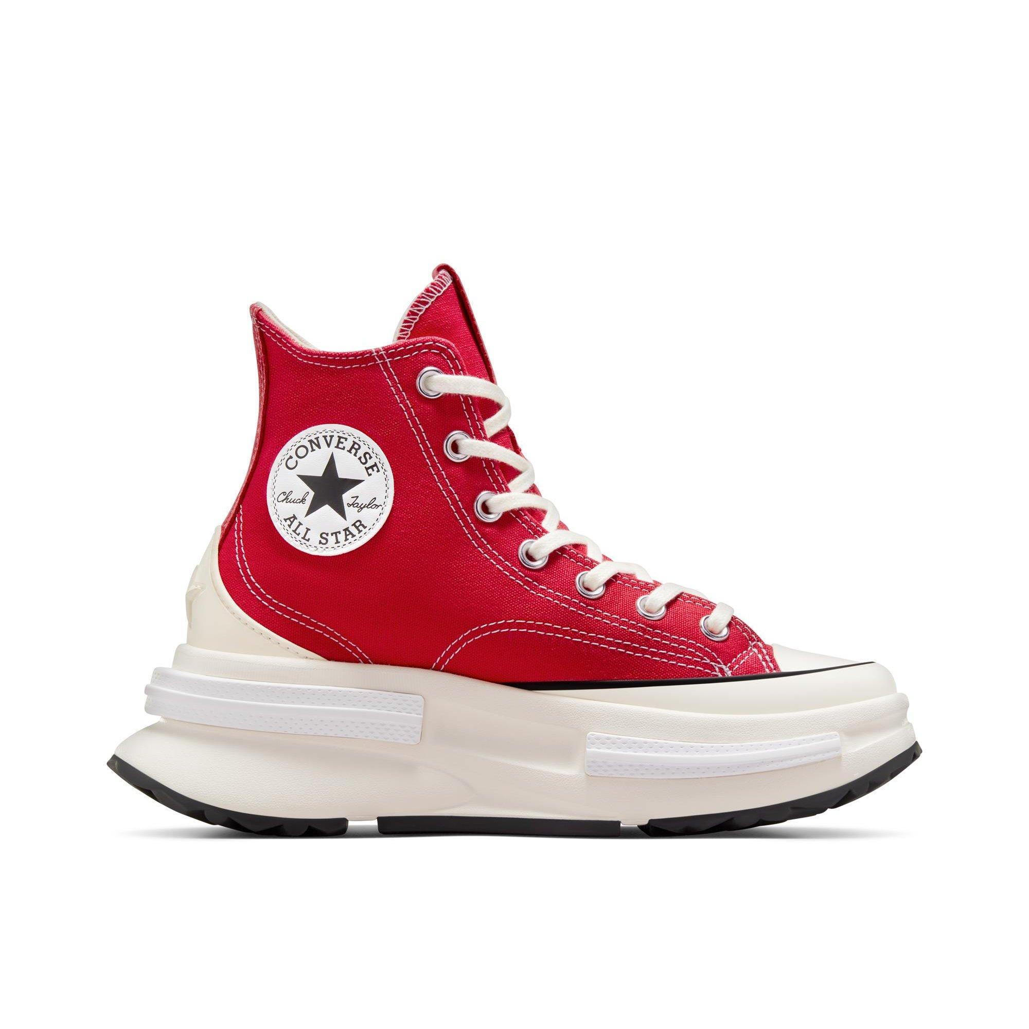 600-Red/Natur - Converse - Unisex Adults Run Star Legacy Platform Trainers - 1