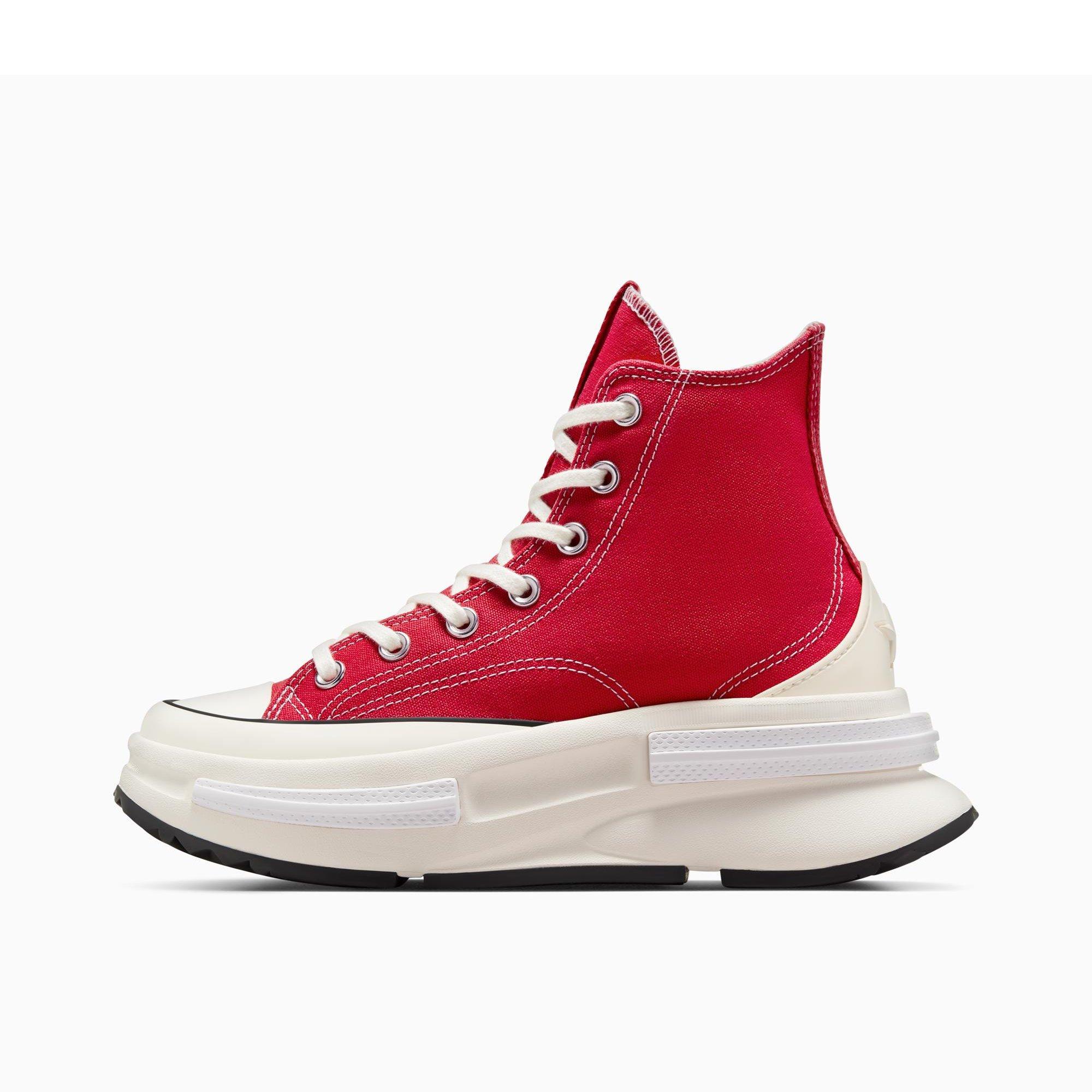600-Red/Natur - Converse - Unisex Adults Run Star Legacy Platform Trainers - 2