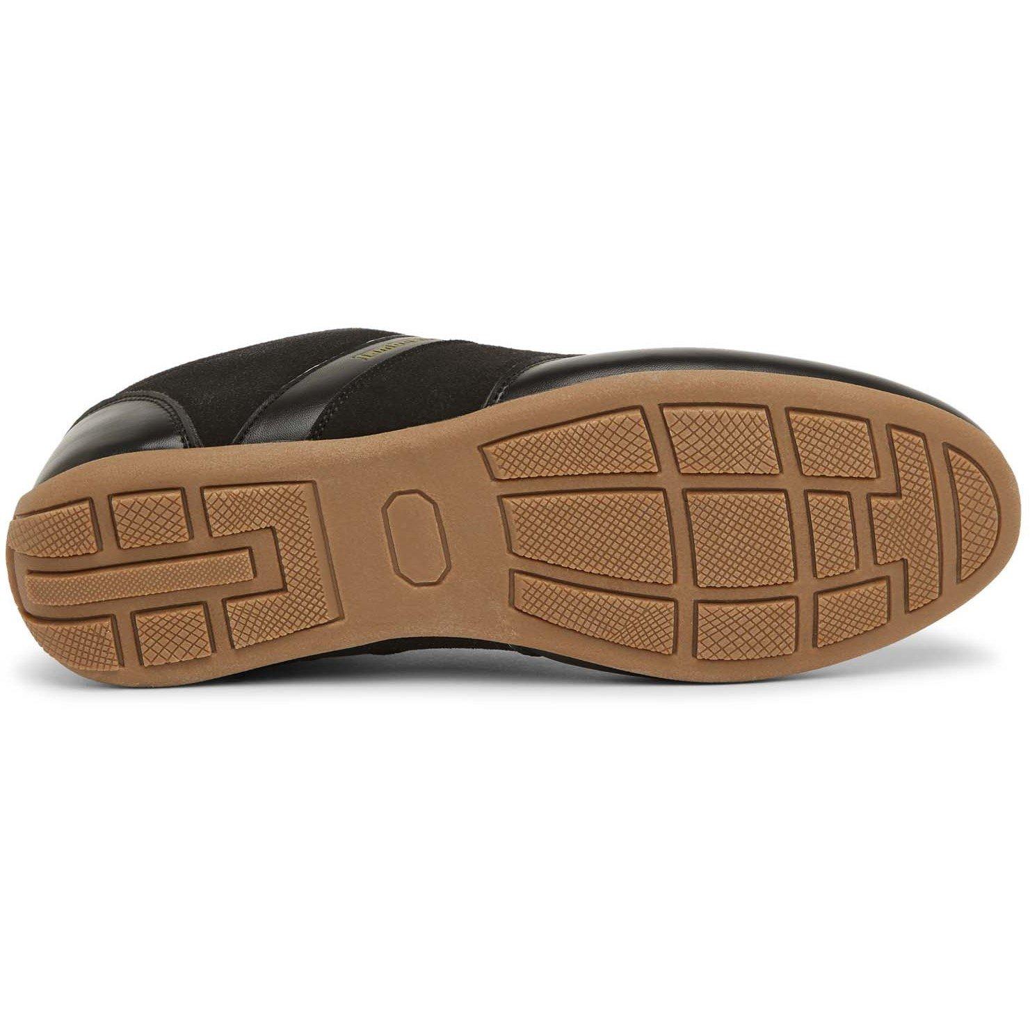 Black/Gum - Lambretta - Euro Court Trainers - 3