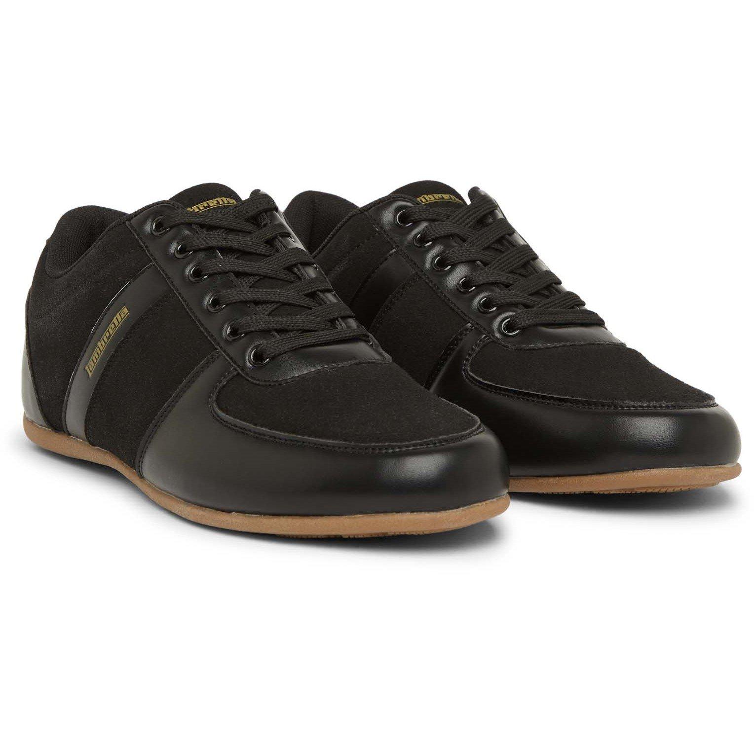 Black/Gum - Lambretta - Euro Court Trainers - 4