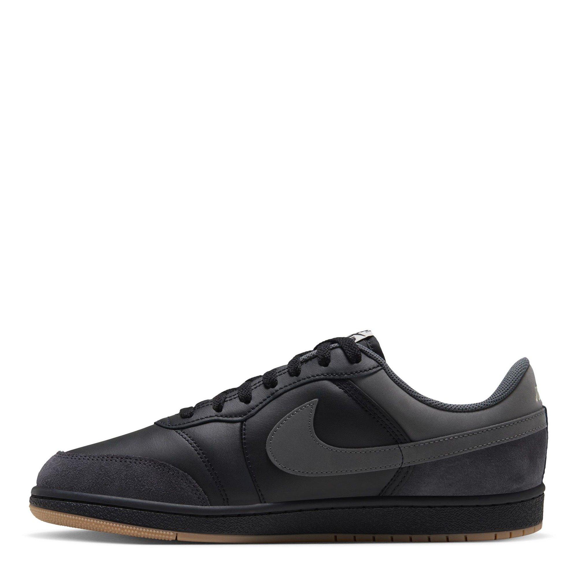 Black/Grey - Air Jordan - Men's Low-Top Trainers - 2