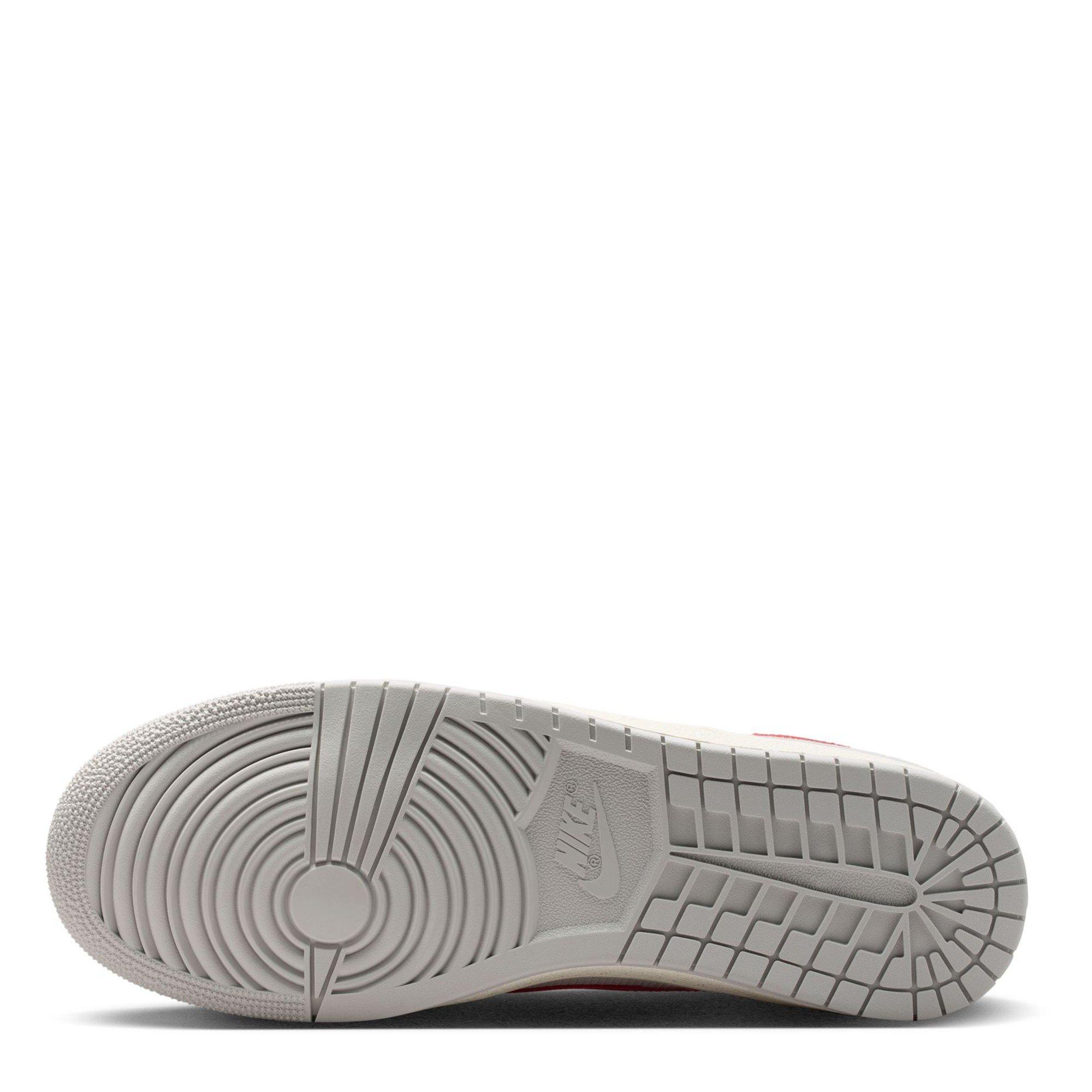 Wht/Blk/Red - Air Jordan - Men's Low-Top Trainers - 6