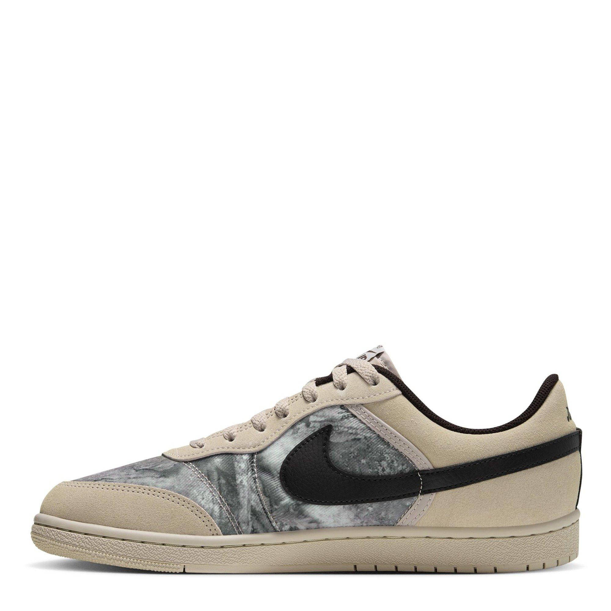 Cream/Brown - Air Jordan - Men's Low-Top Trainers - 2