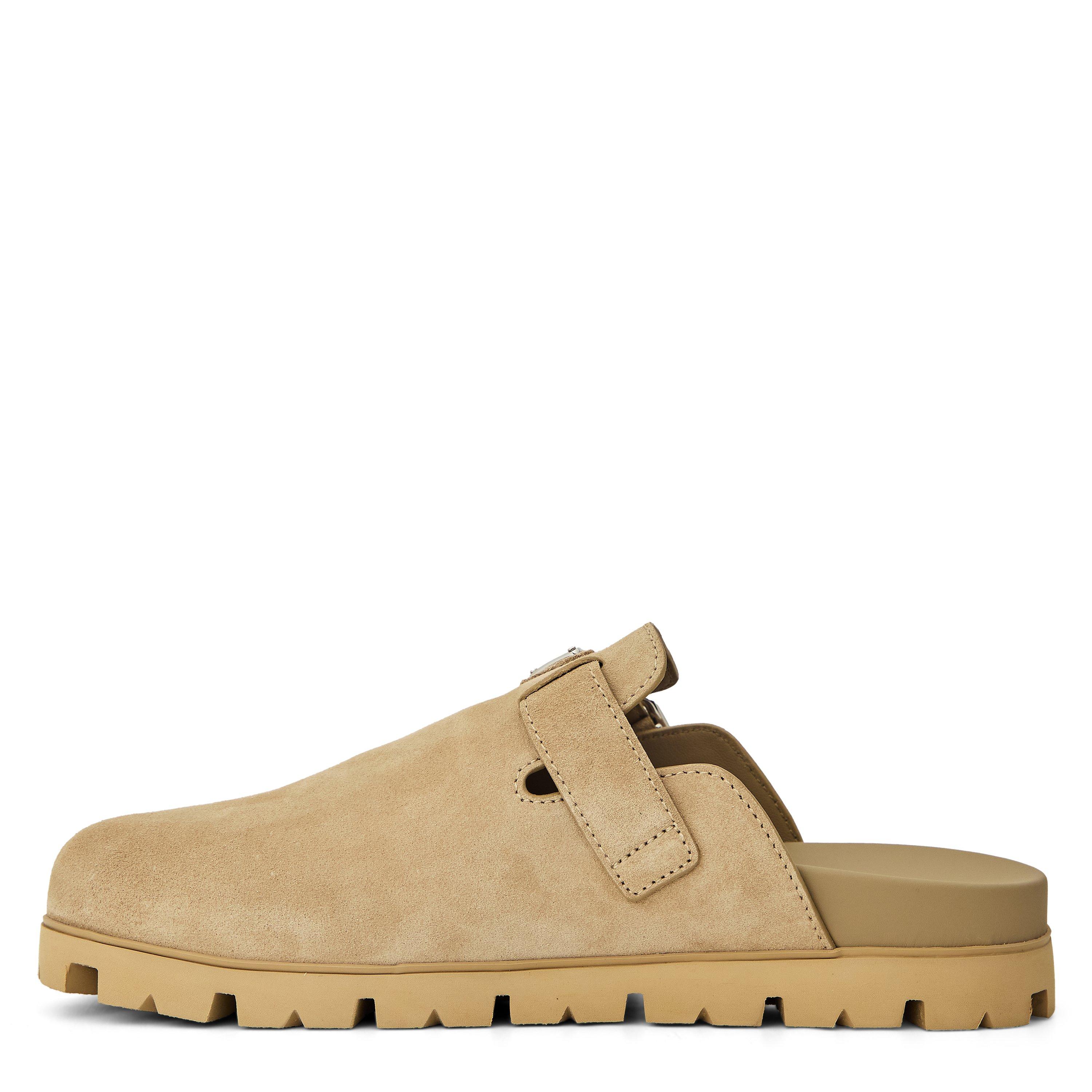 Desert - Prada - Men's Sabot Mule Flat Mules - 2