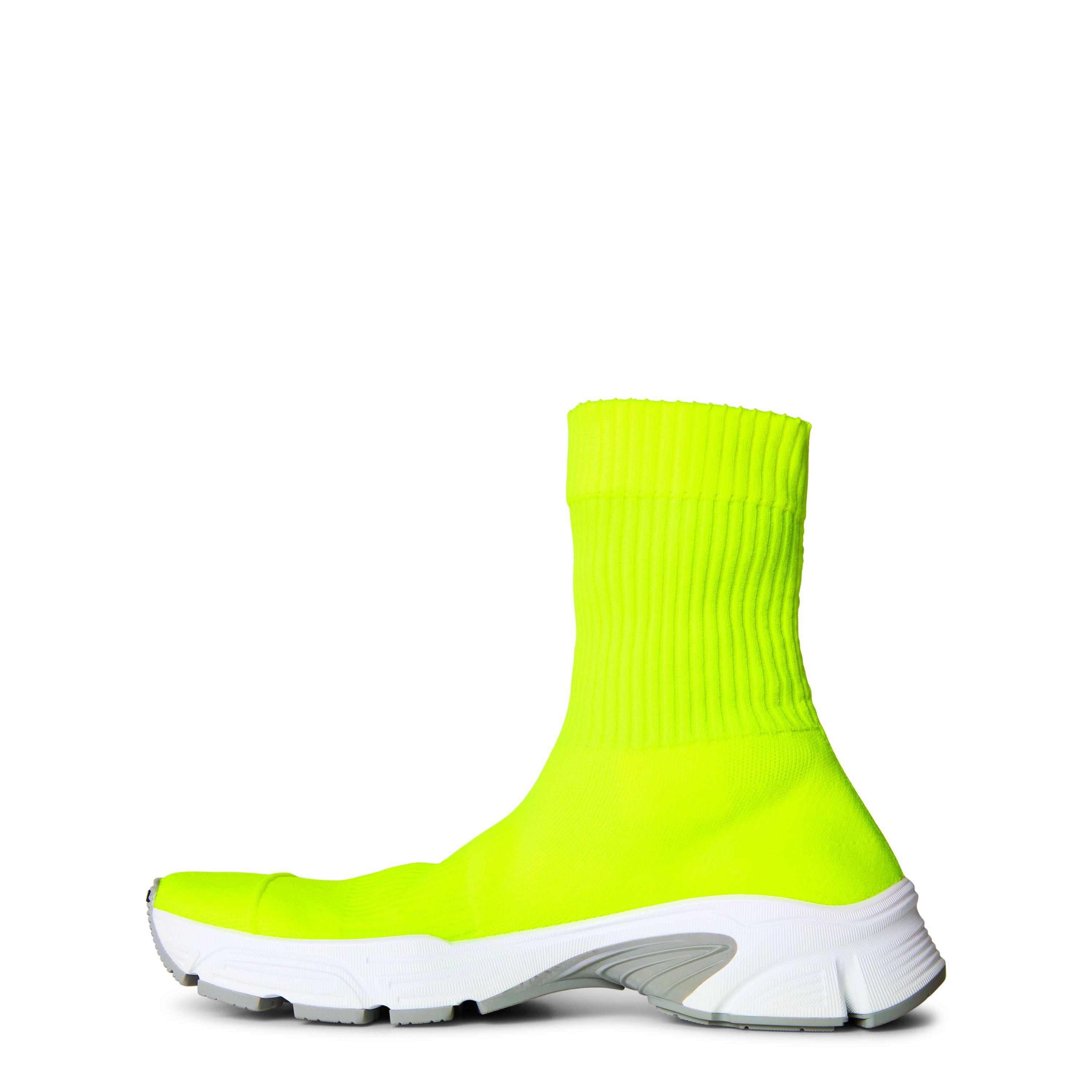 Yellow/White - Balenciaga - Men's Speed High-Top Trainers - 2