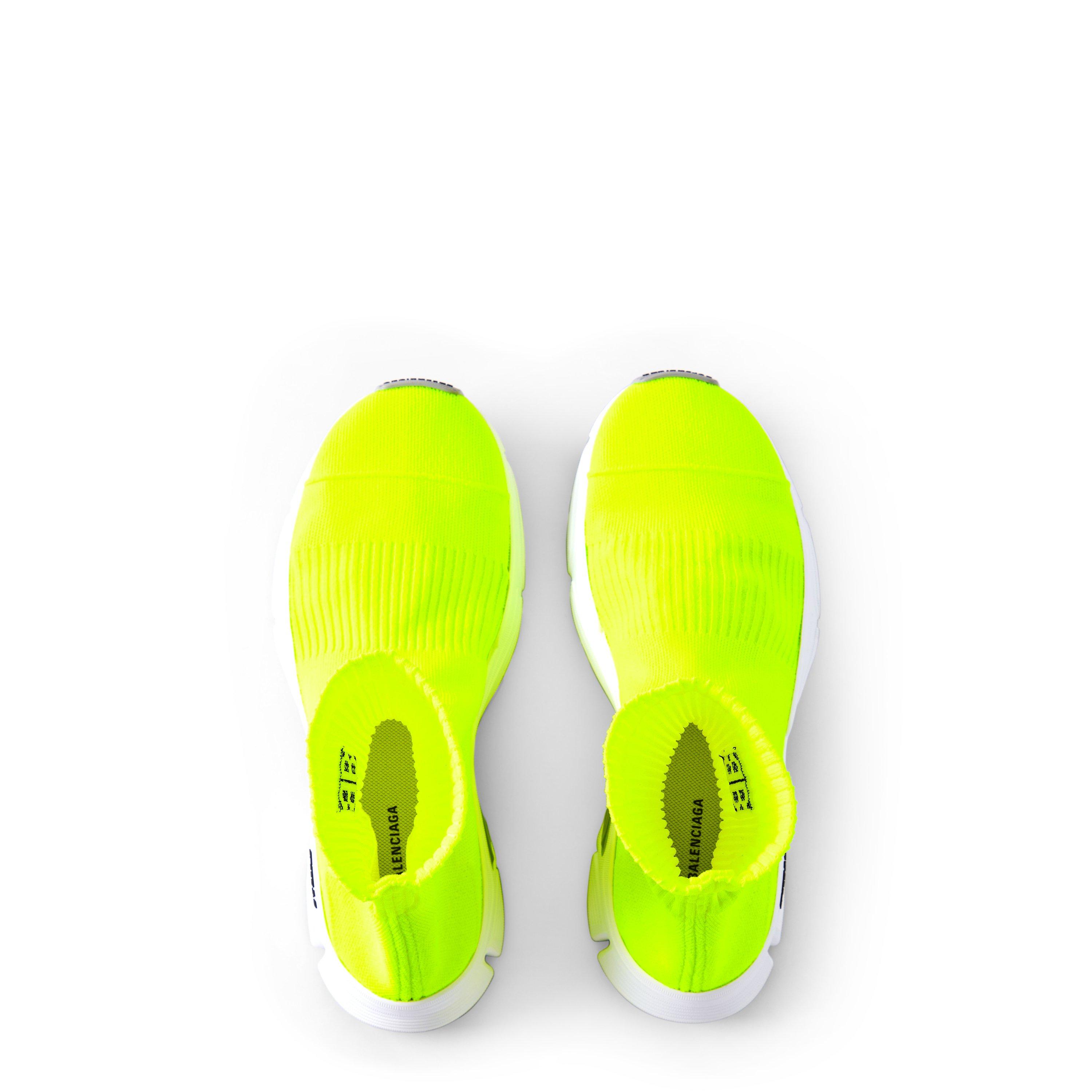 Yellow/White - Balenciaga - Men's Speed High-Top Trainers - 5