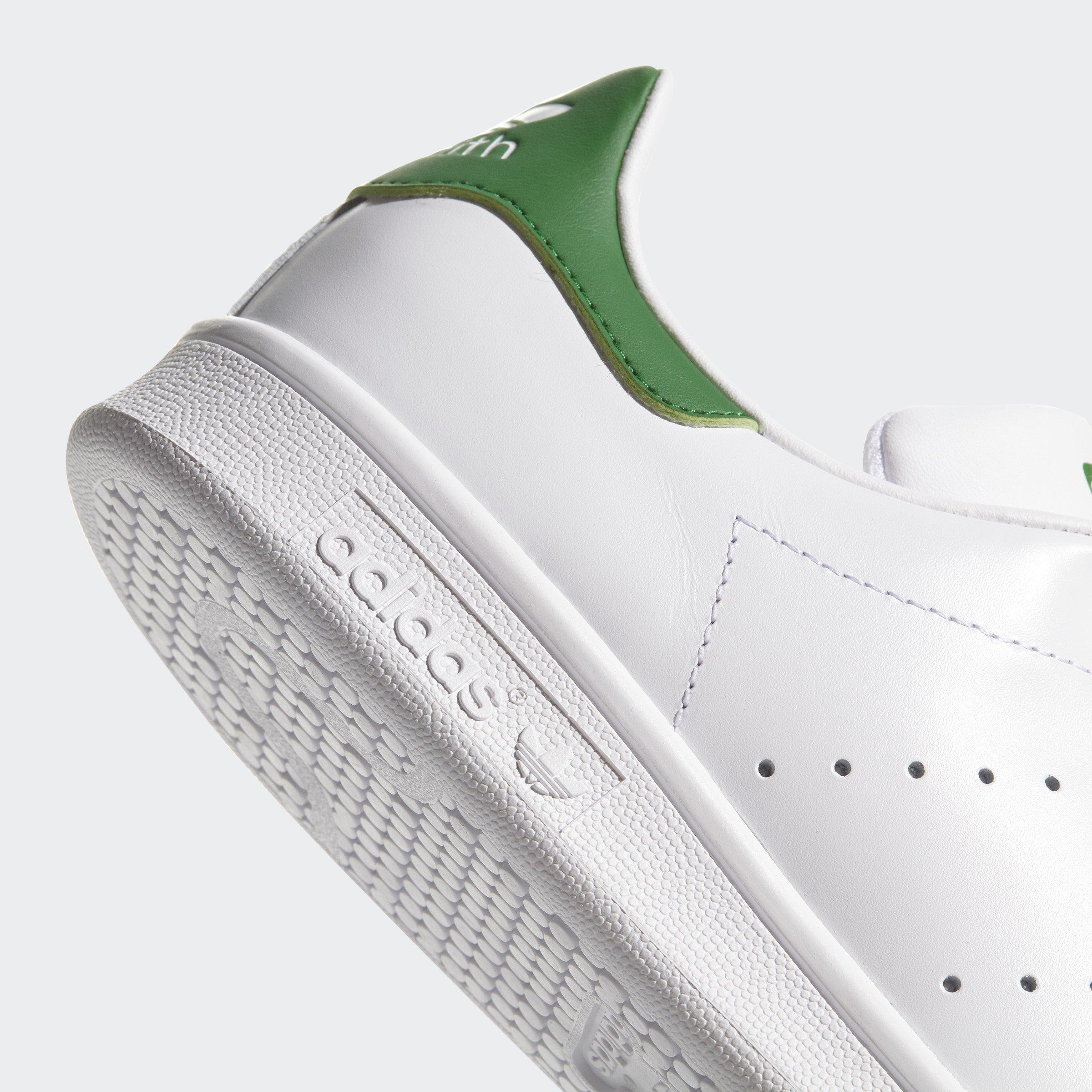 Wht/Grn - adidas Originals - Stan Smith Trainers - 13