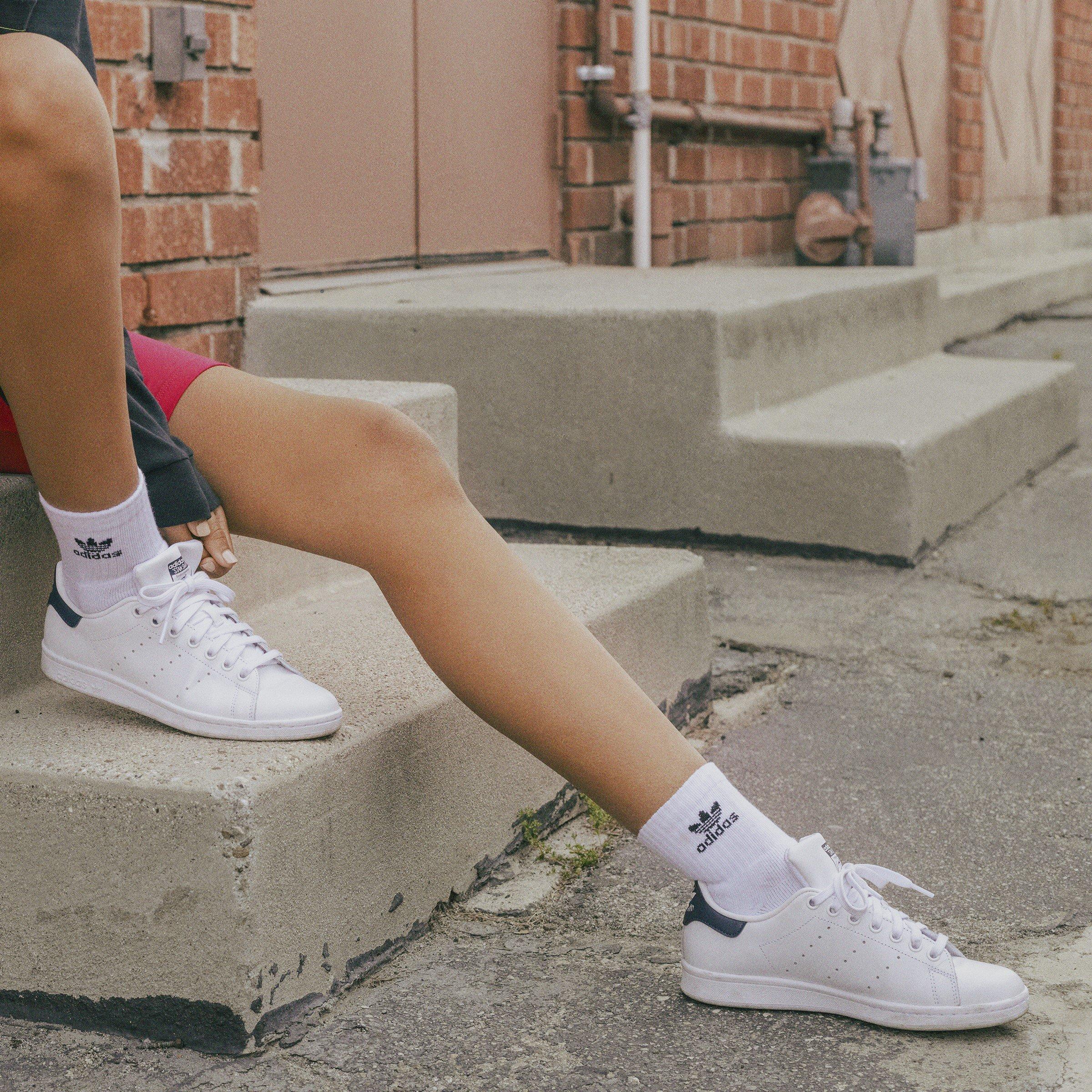 Wht/Grn - adidas Originals - Stan Smith Trainers - 15