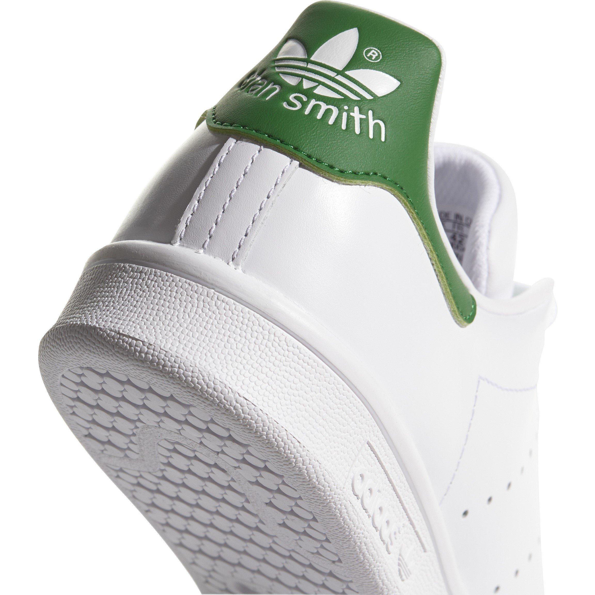 Wht/Grn - adidas Originals - Stan Smith Trainers - 7