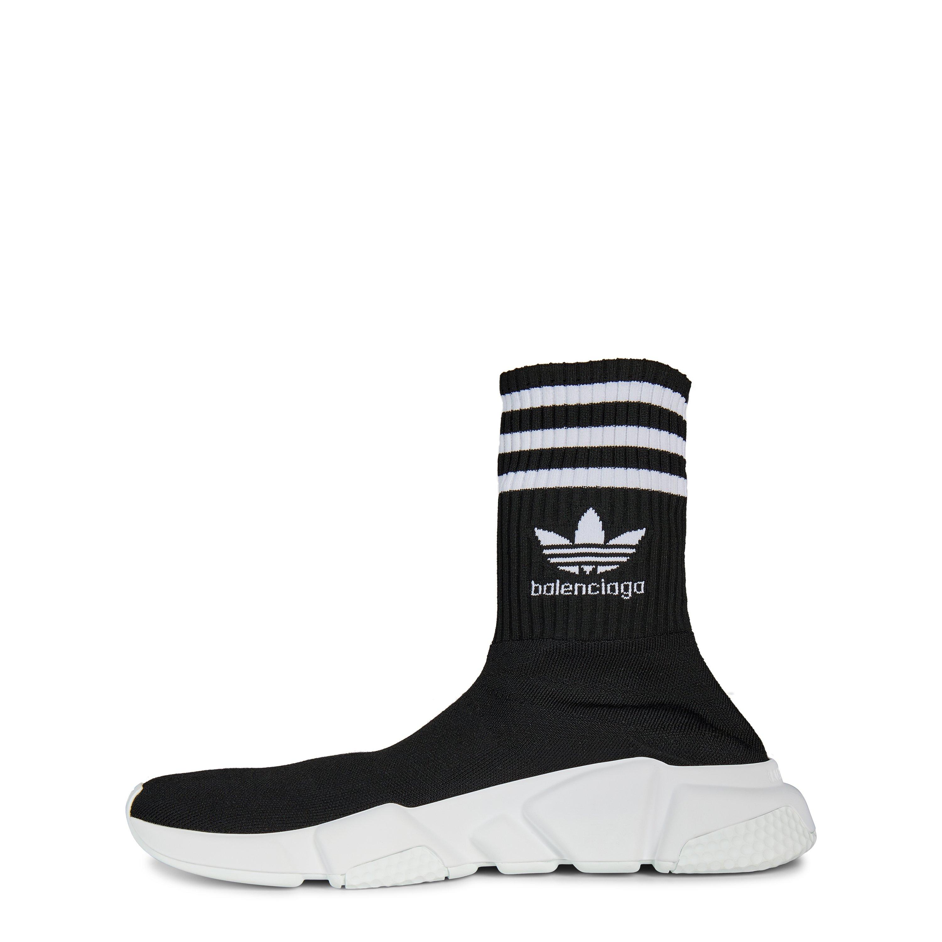 Black/White - Balenciaga - X adidas Sock Trainers - 2