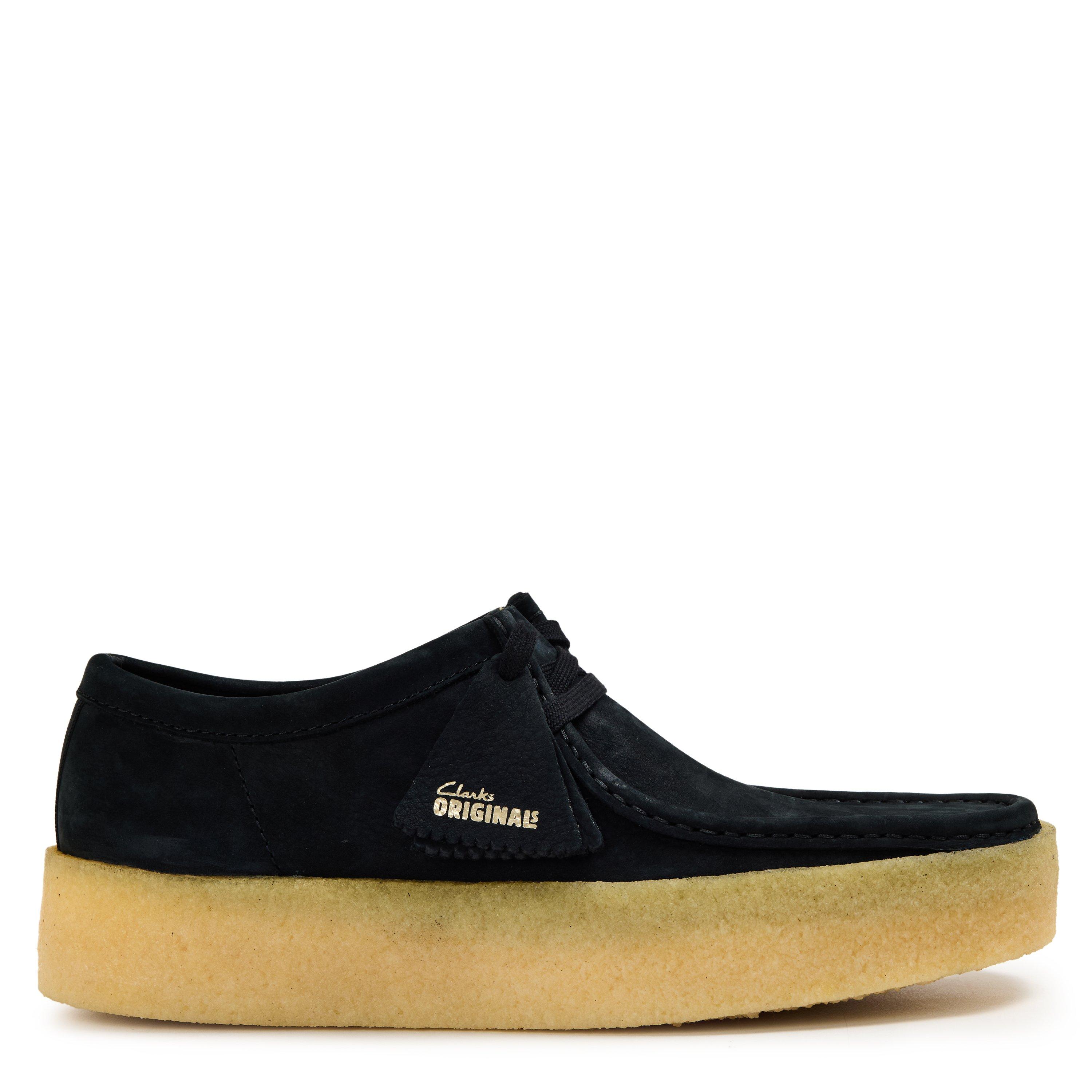 Black - Clarks Originals - Men's Wallabee Cup Boat Shoes - 1