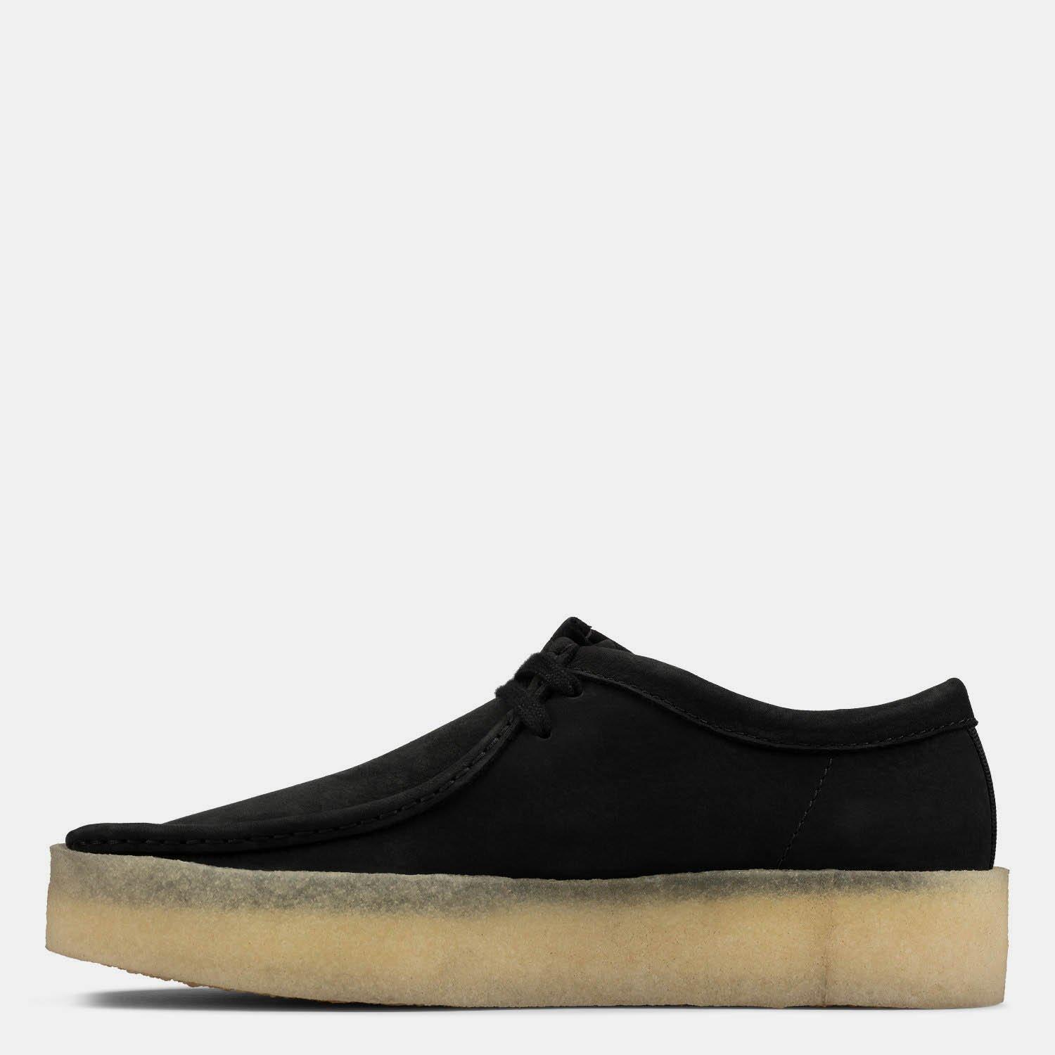 Black - Clarks Originals - Men's Wallabee Cup Boat Shoes - 4