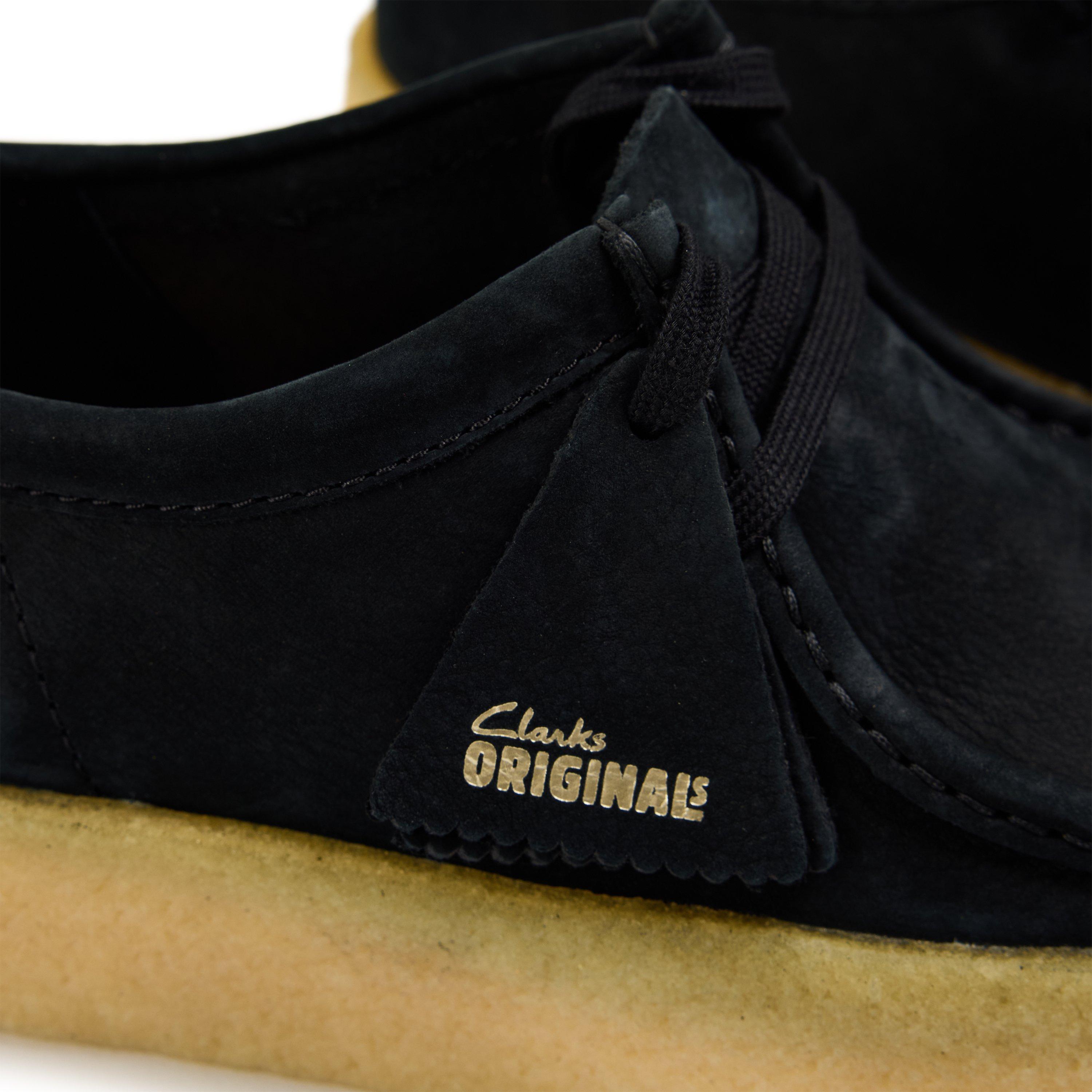 Black - Clarks Originals - Men's Wallabee Cup Boat Shoes - 5