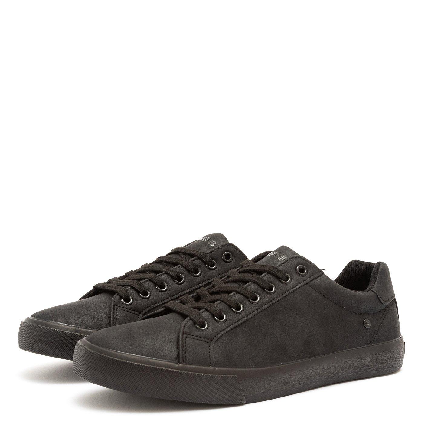 Zwart - Deakins - Men's Jack Low-Top Trainers - 1