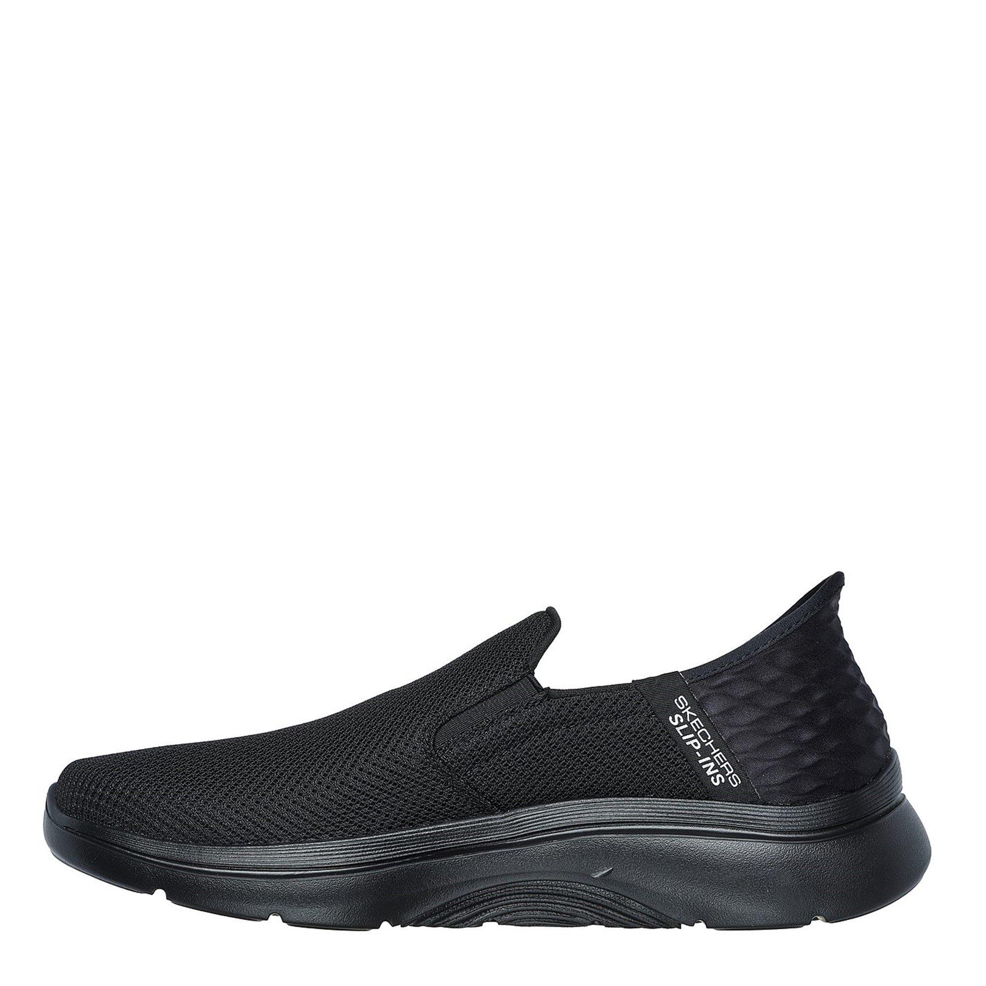 Schwarz - Skechers - Go Walk Arch Fit Slip On Trainers - 2