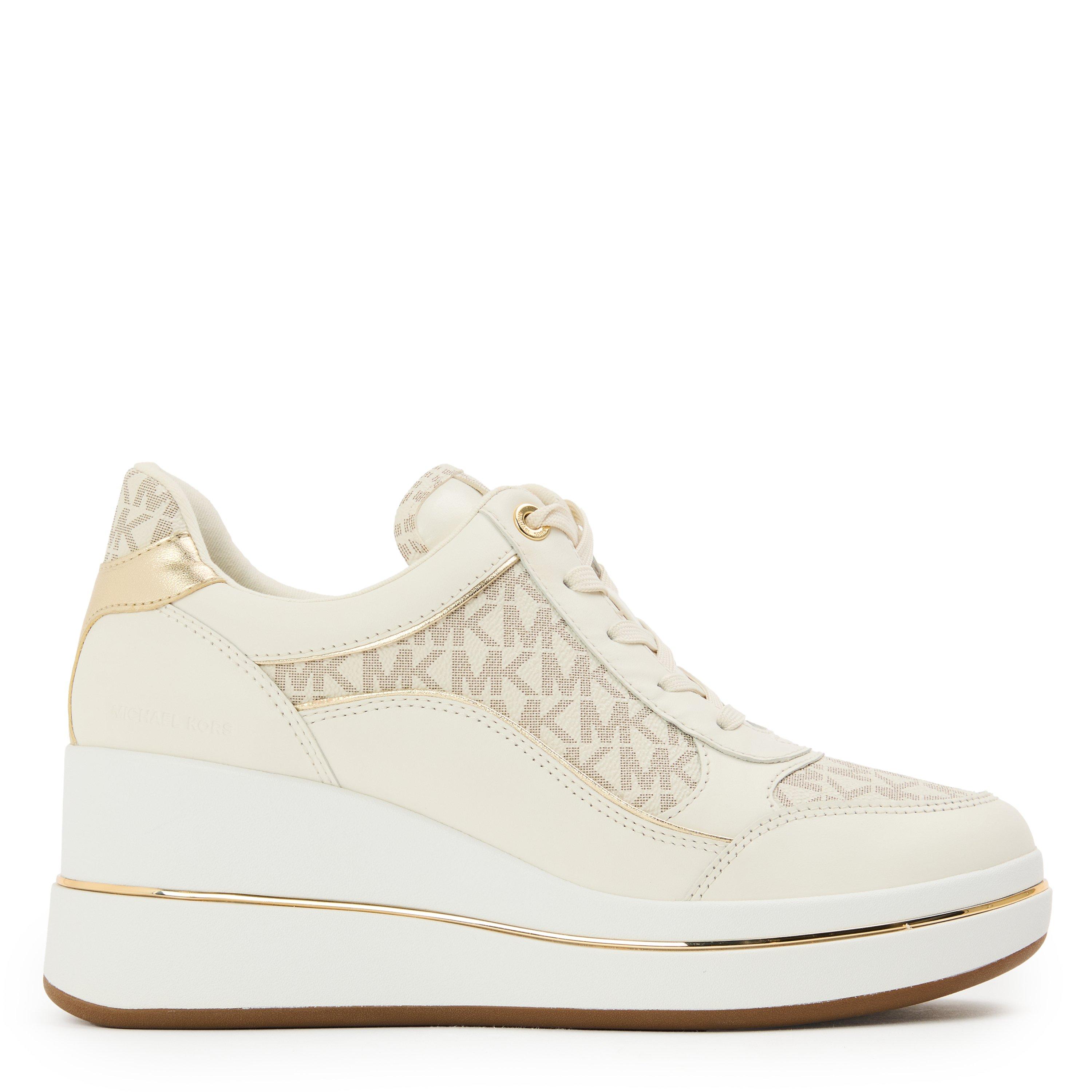 Vanilla/Logo - MICHAEL Michael Kors - MMK Emmy Trainer Ld54 - 1
