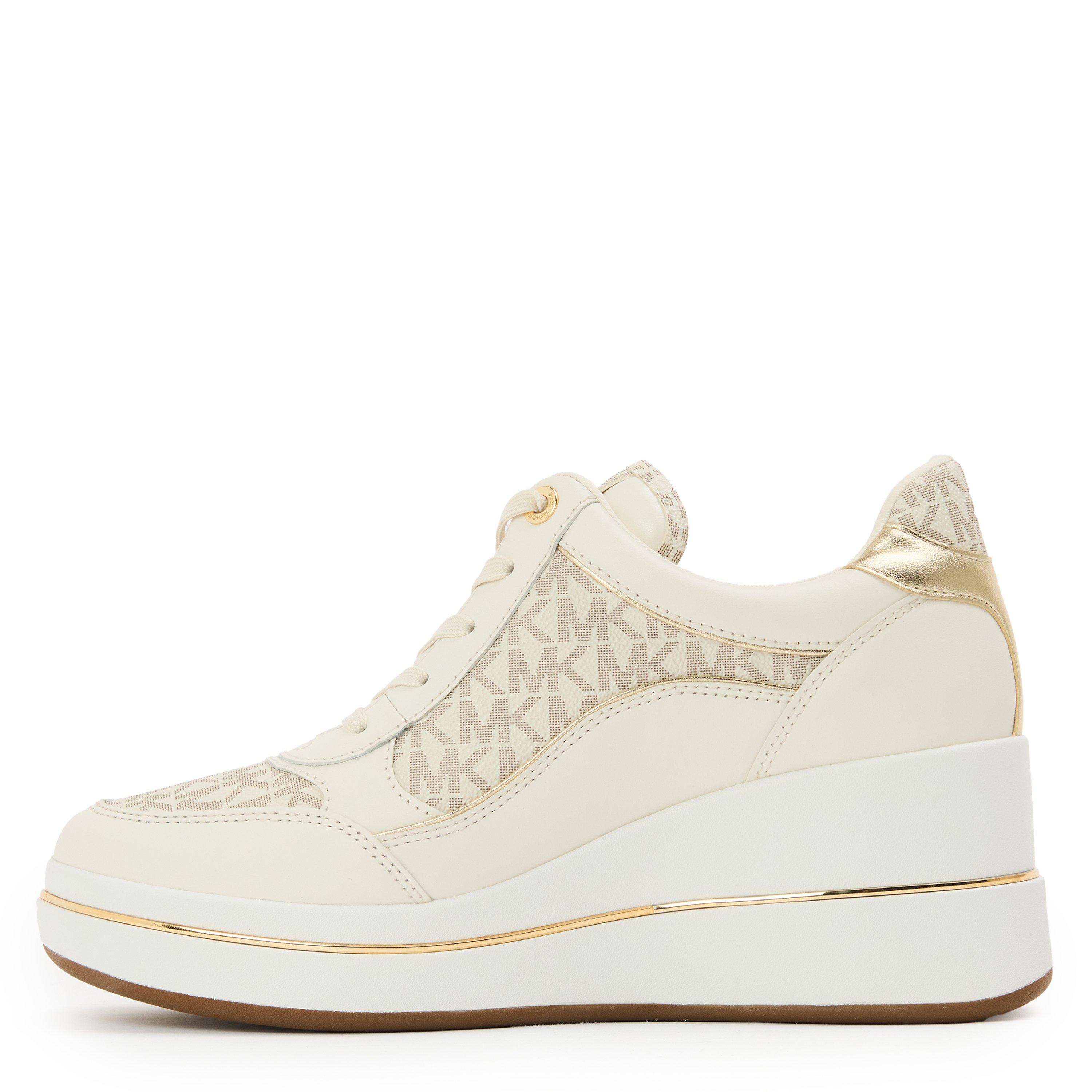 Vanilla/Logo - MICHAEL Michael Kors - MMK Emmy Trainer Ld54 - 2