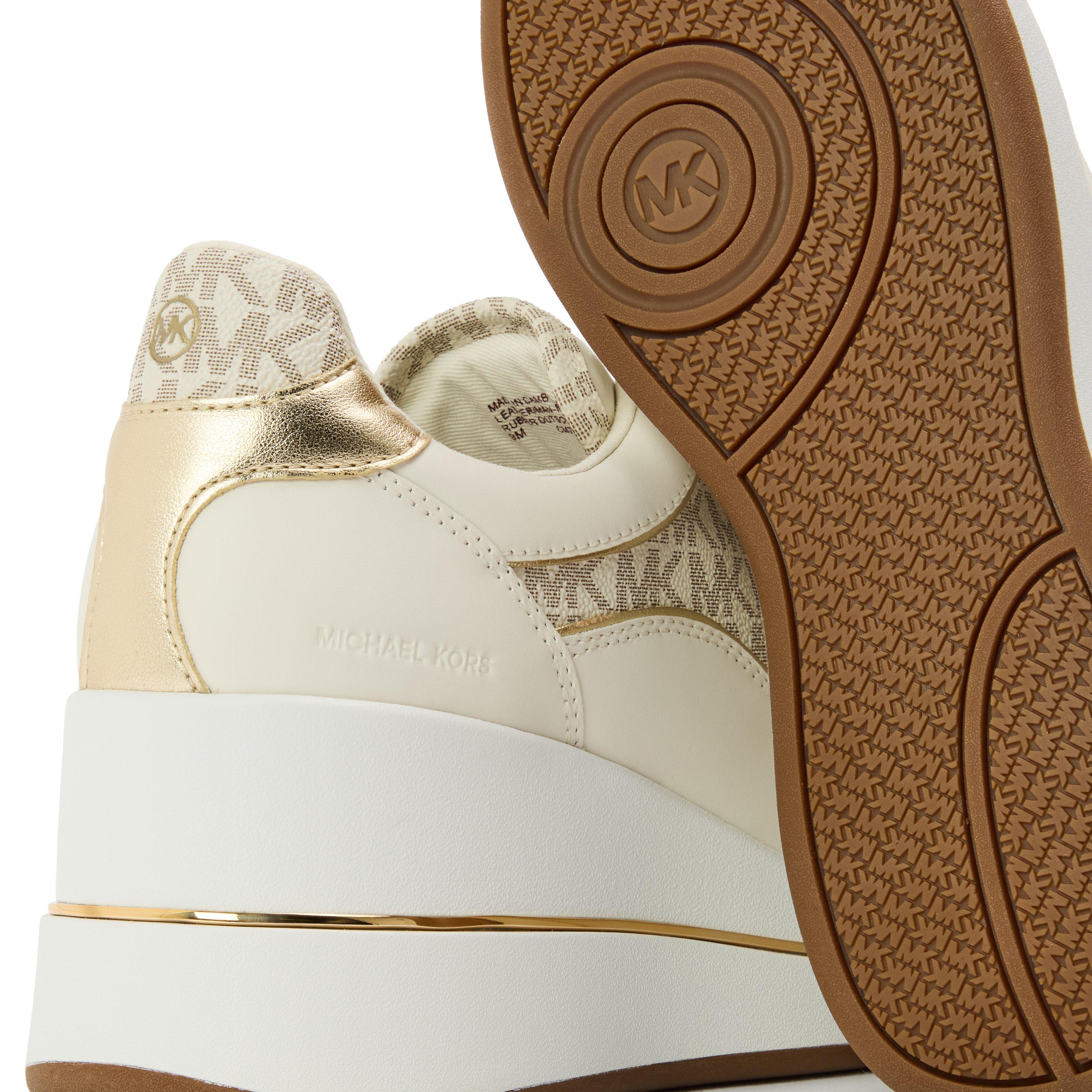 Vanilla/Logo - MICHAEL Michael Kors - MMK Emmy Trainer Ld54 - 3