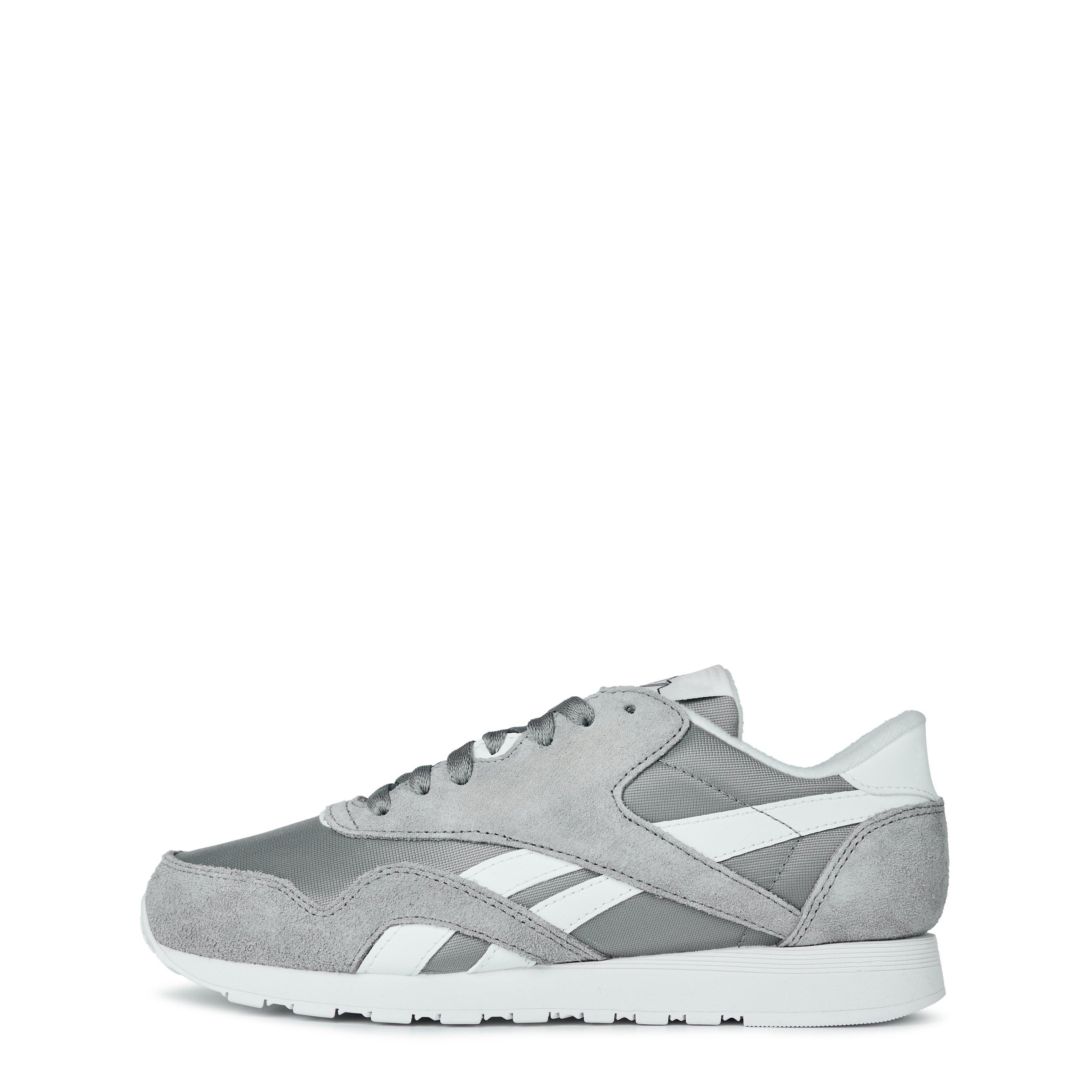 Grey/White - Reebok - Classic Nylon Shoes - 2