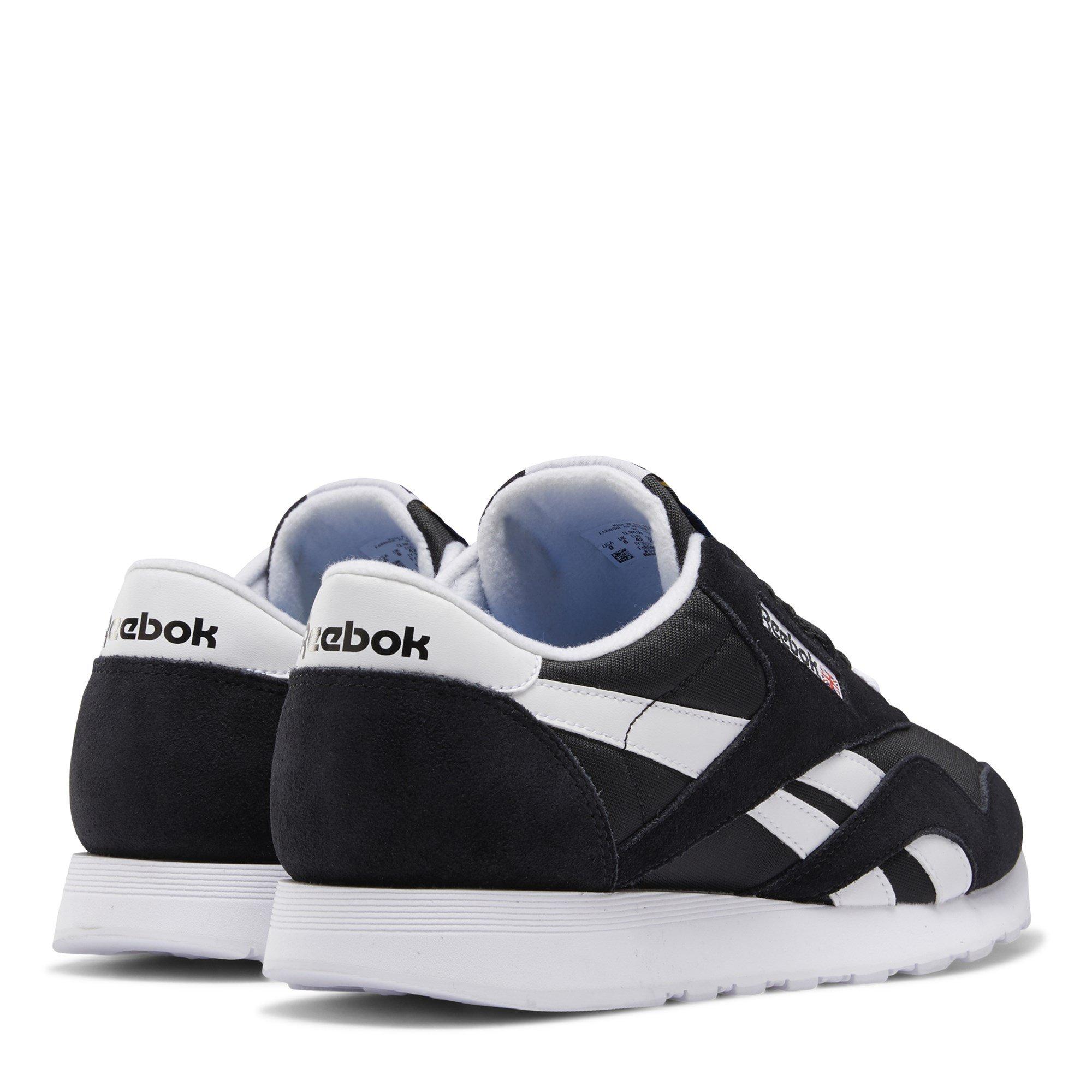 Black/White - Reebok - Classic Nylon Shoes - 4
