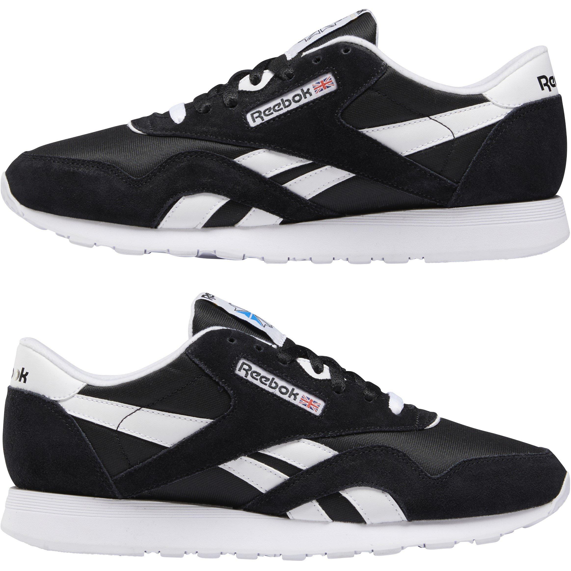 Black/White - Reebok - Classic Nylon Shoes - 10