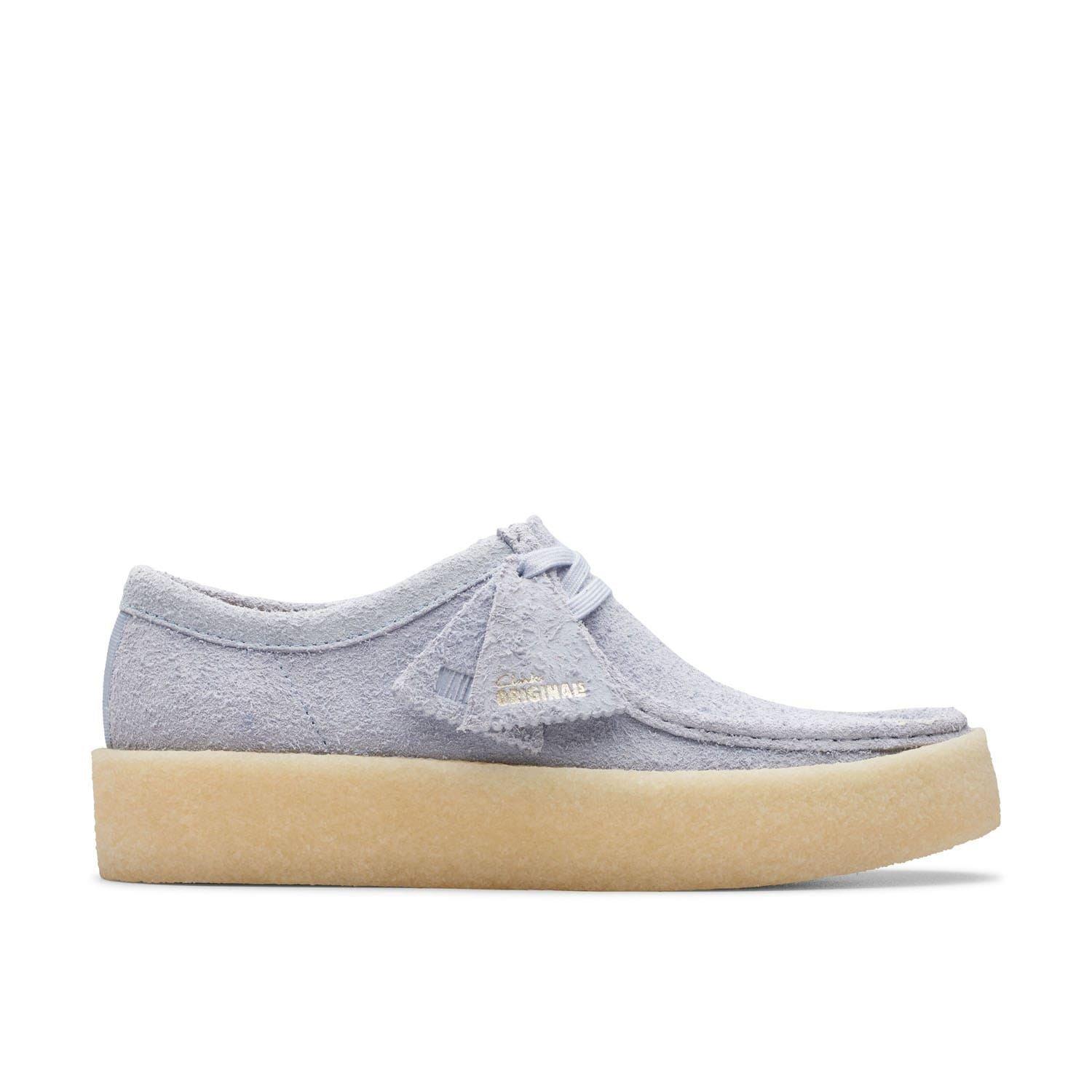 Clarks Originals Men's Wallabee Cup Suede Boat Shoes - Grey - Size 7 (41)