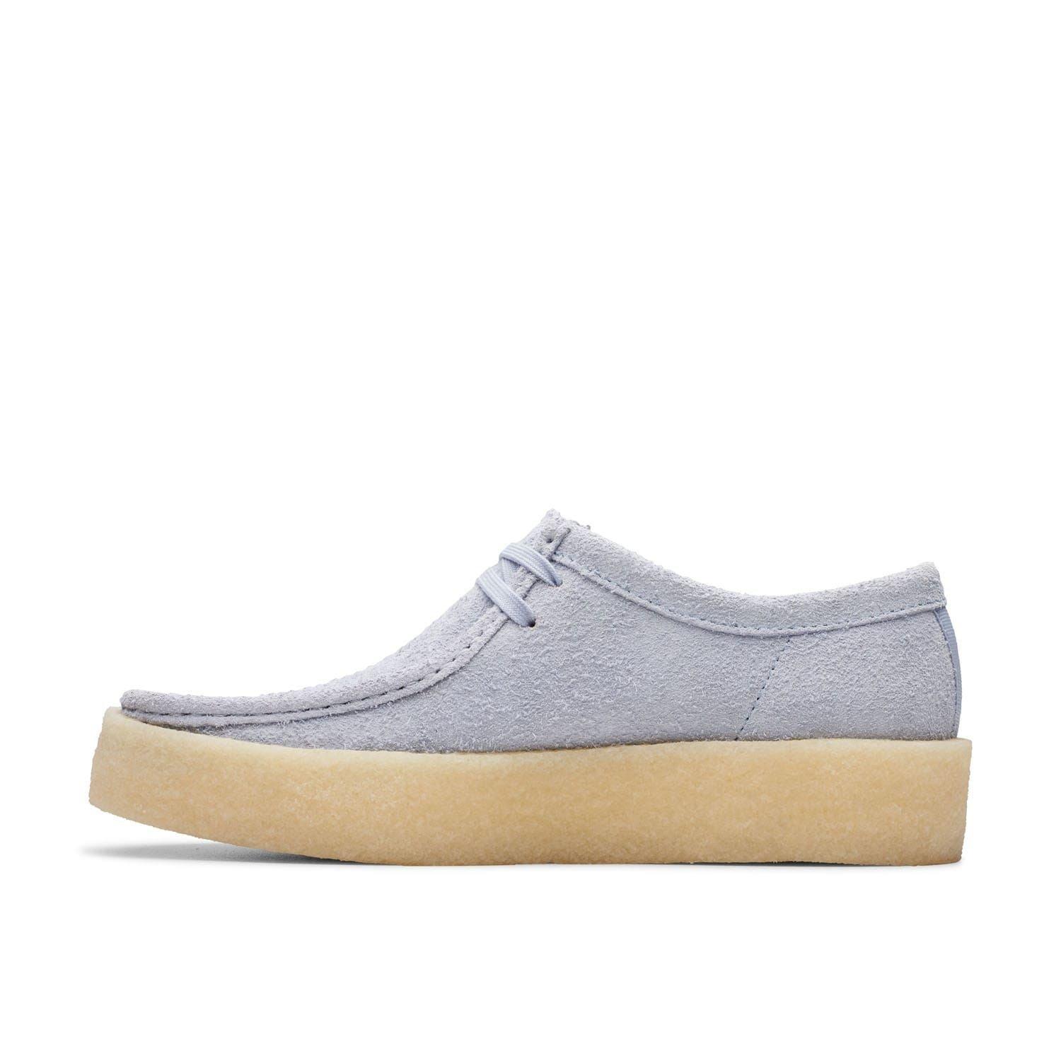 Grey - Clarks Originals - Men's Wallabee Cup Suede Boat Shoes - 2