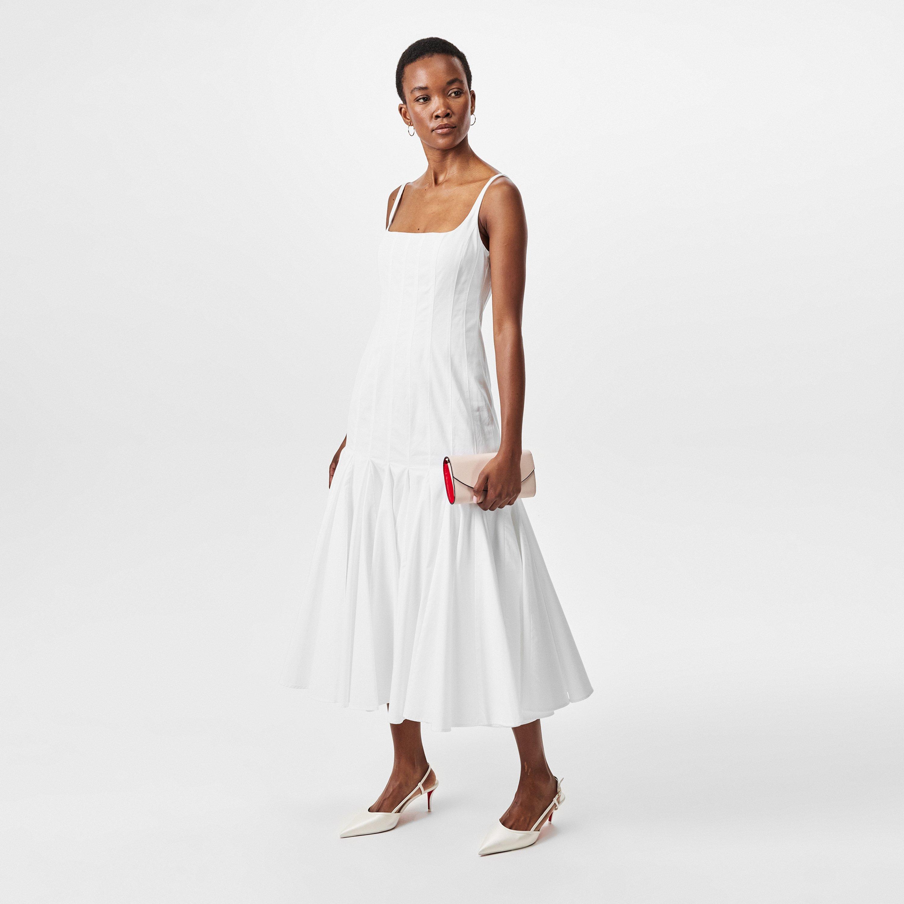 Ivory Snow - Christian Louboutin - Women's Miss Z Slingbacks - 6