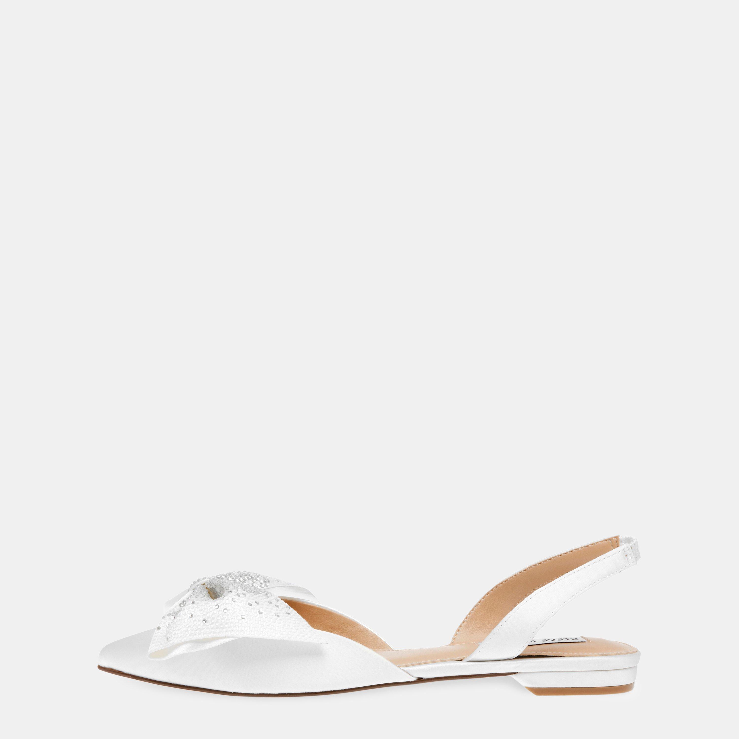 Raso di seta avorio - Steve Madden - Women's Cristel Slingbacks - 2