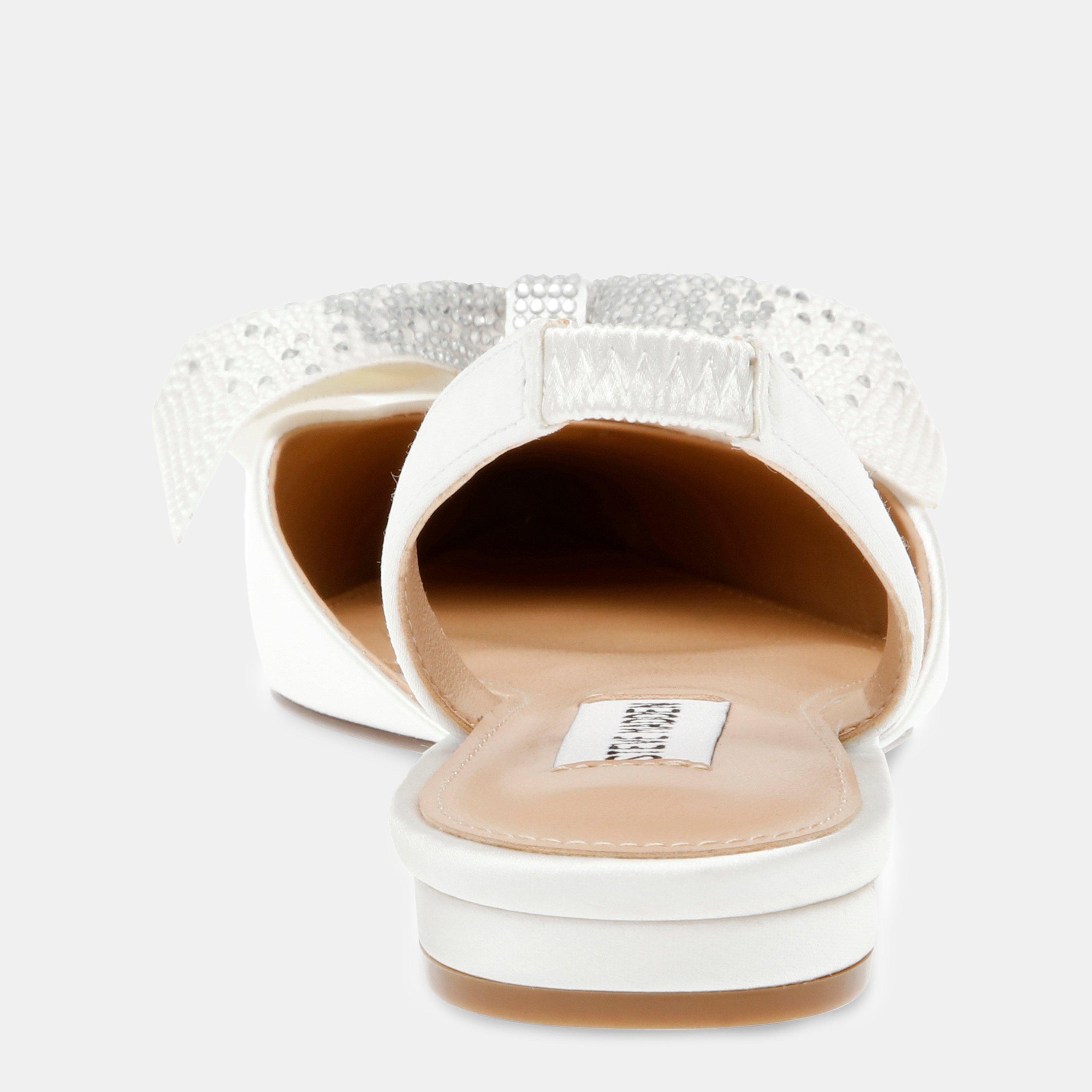 Raso di seta avorio - Steve Madden - Women's Cristel Slingbacks - 4