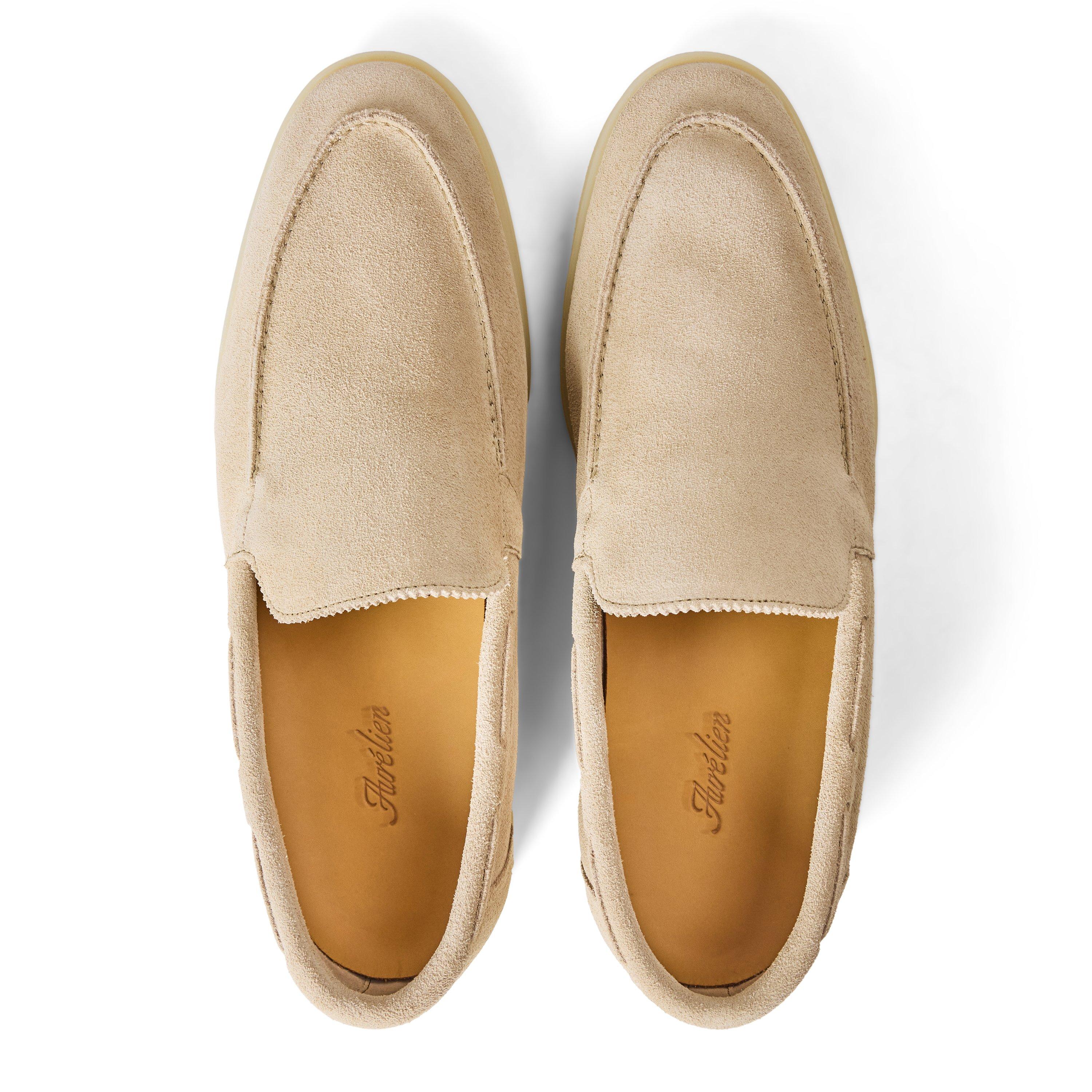 Light Beige - Aurelien - Men's Yacht Loafers - 4