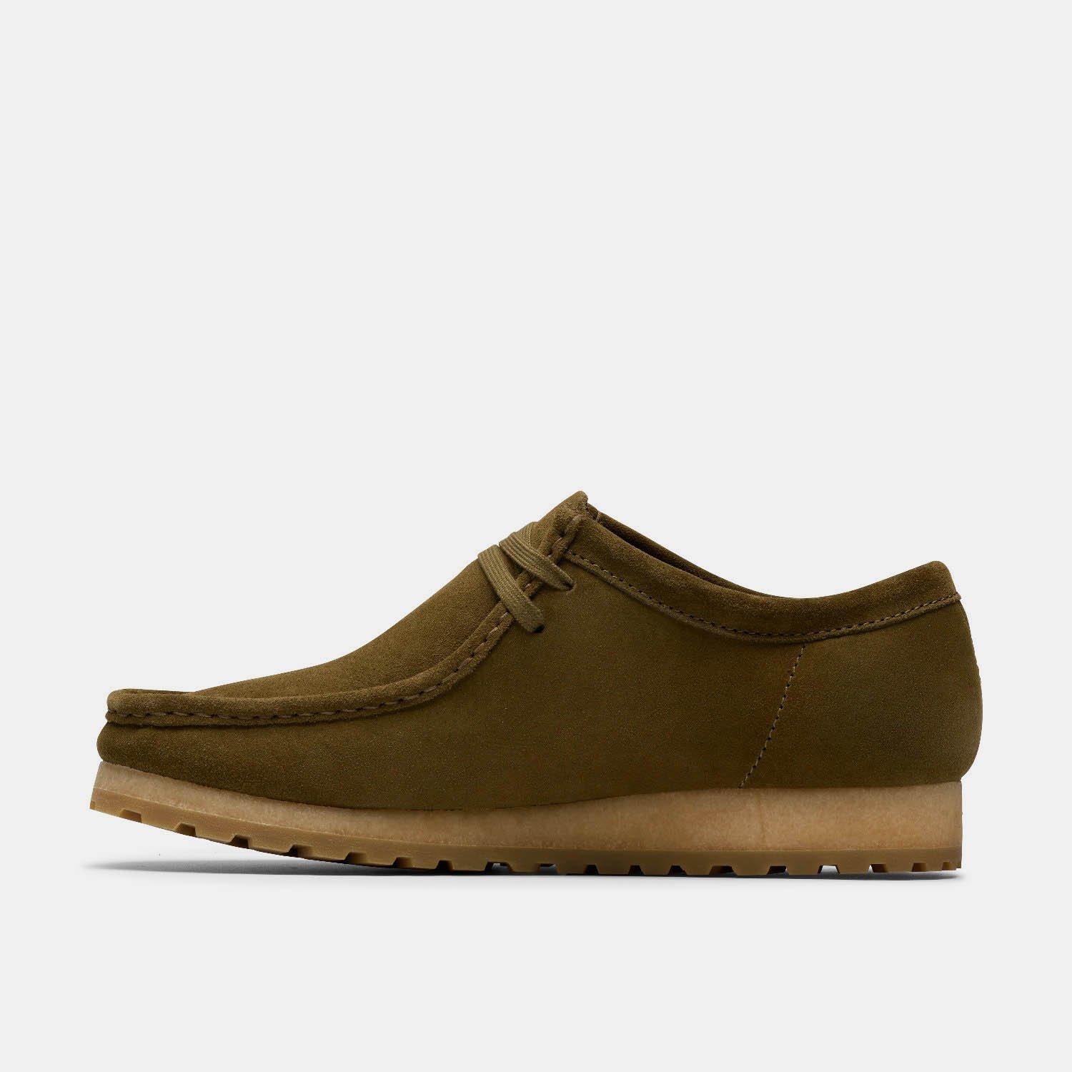 Green - Clarks Originals - Men's Wallabee RB Boat Shoes - 2