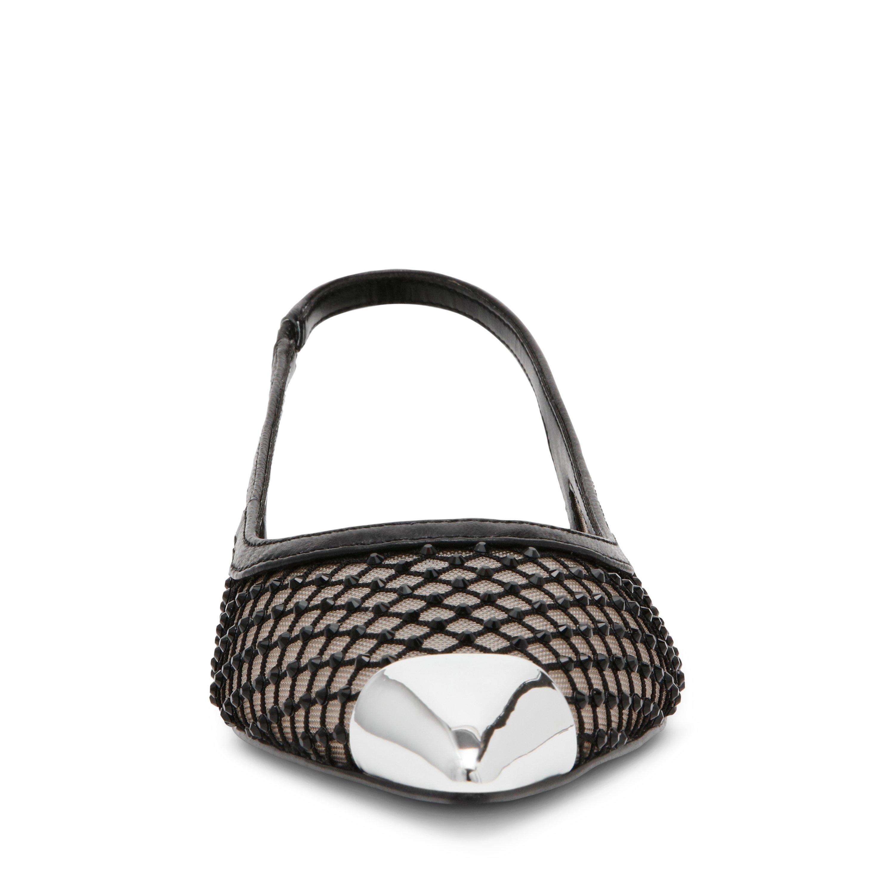 Negro Multi - Steve Madden - Women's Marissa Mesh Slingback - 4