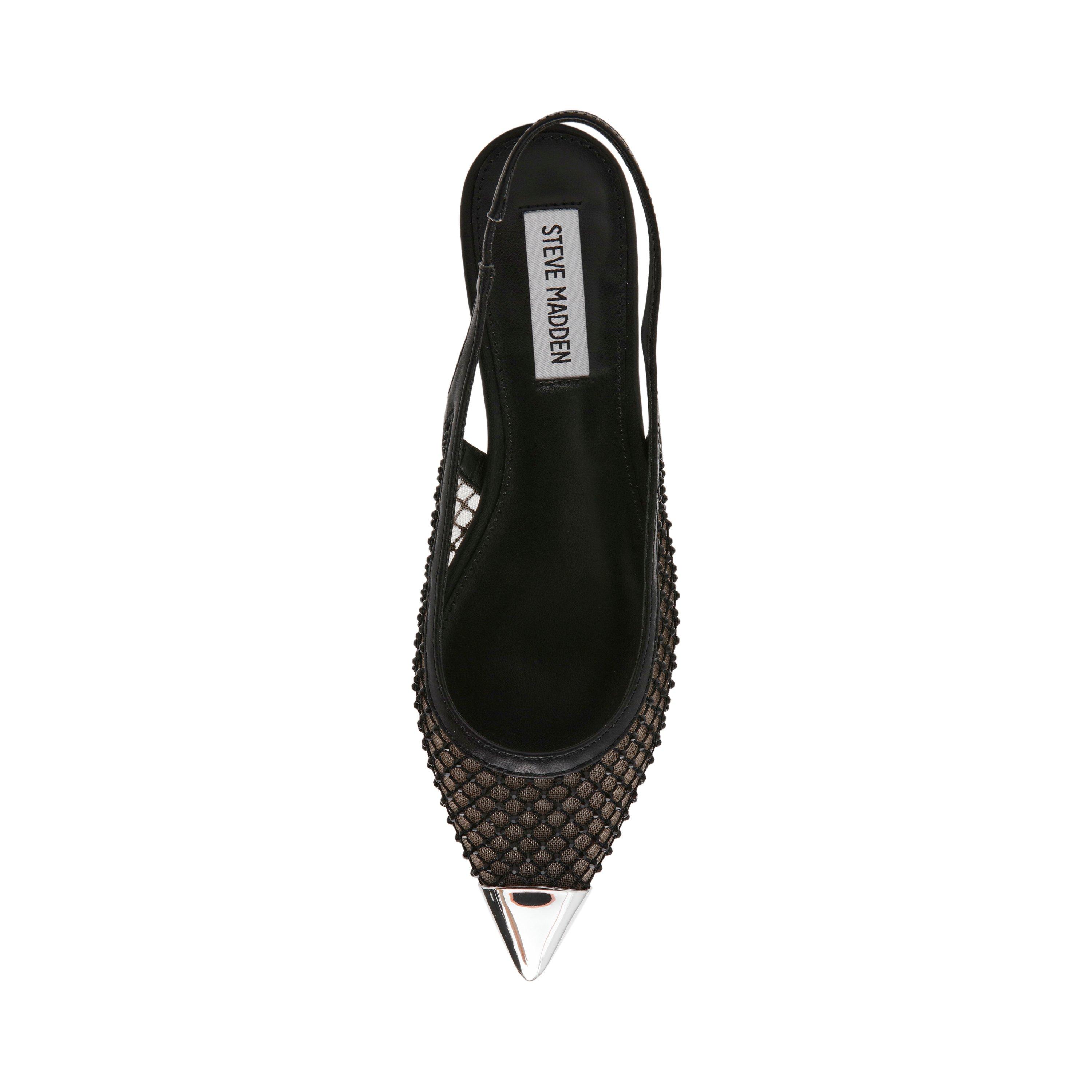 Negro Multi - Steve Madden - Women's Marissa Mesh Slingback - 6